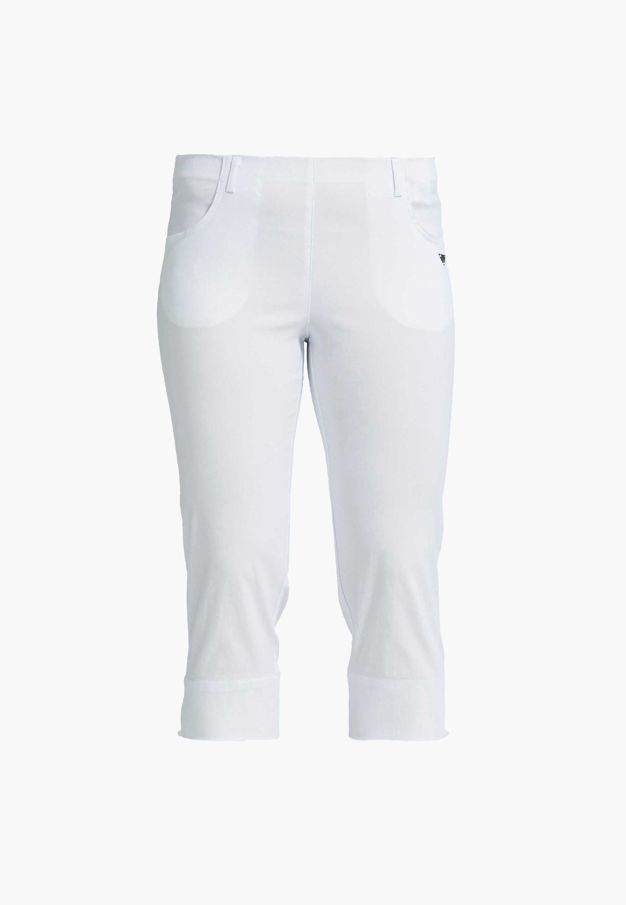 LAURIE Anabelle Regular Capri Medium Length Trousers REGULAR Weiss