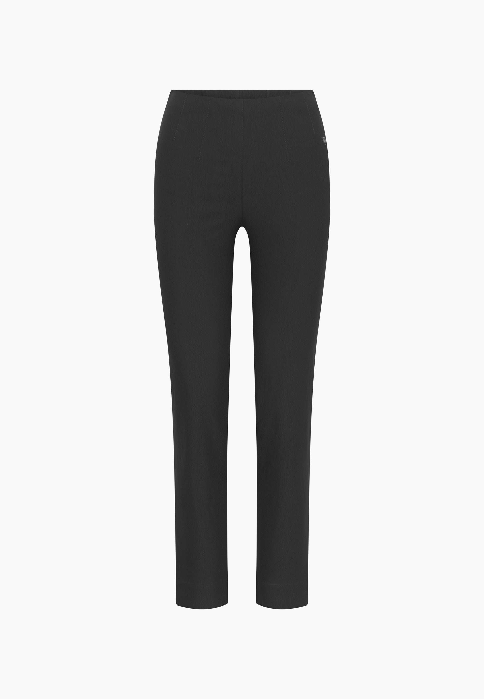 LAURIE  Betty Regular - Medium Length Trousers REGULAR Schwarz gebürstet