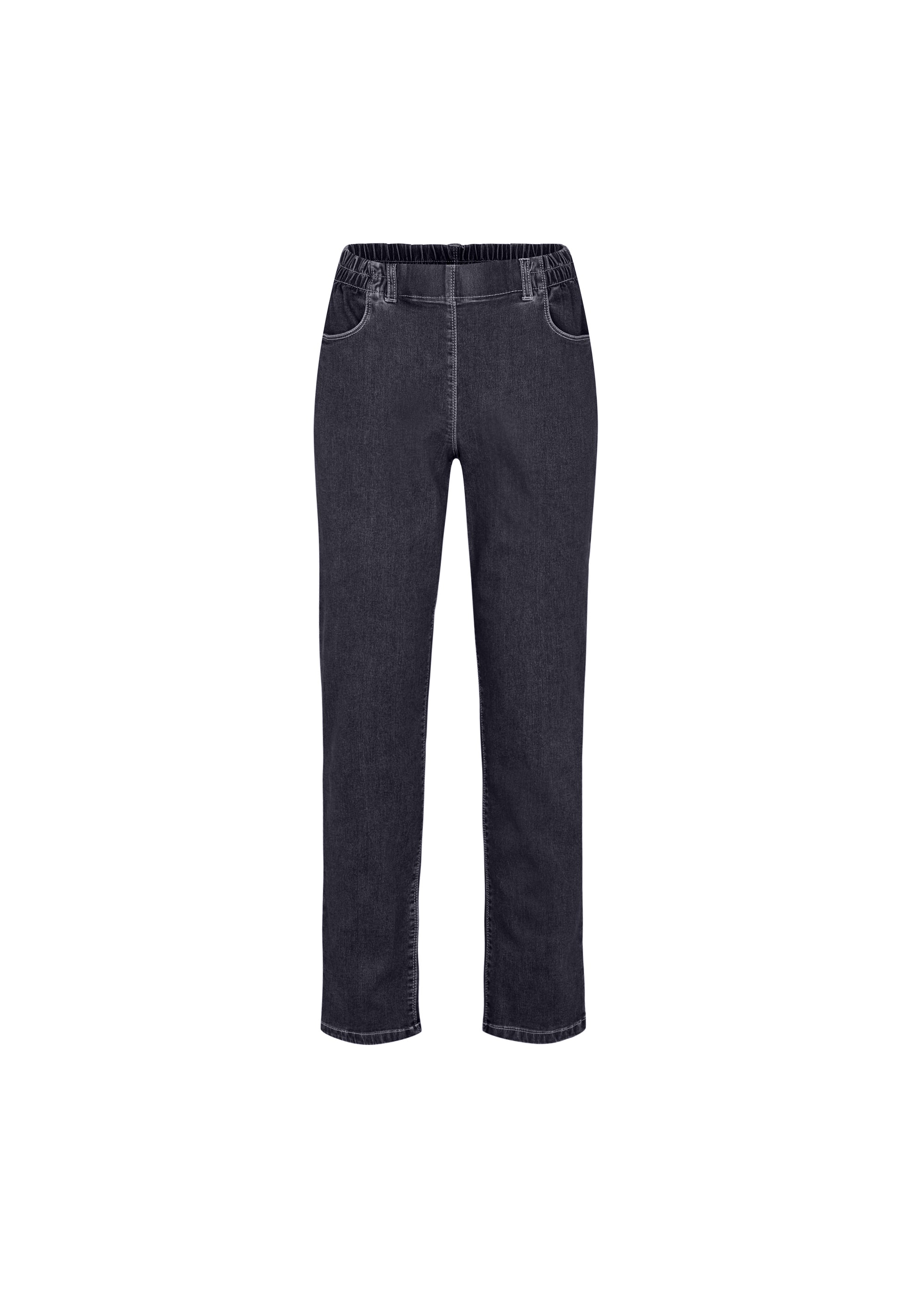 LAURIE Violet Relaxed - Medium Length Relaxed Dunkelblauer denim