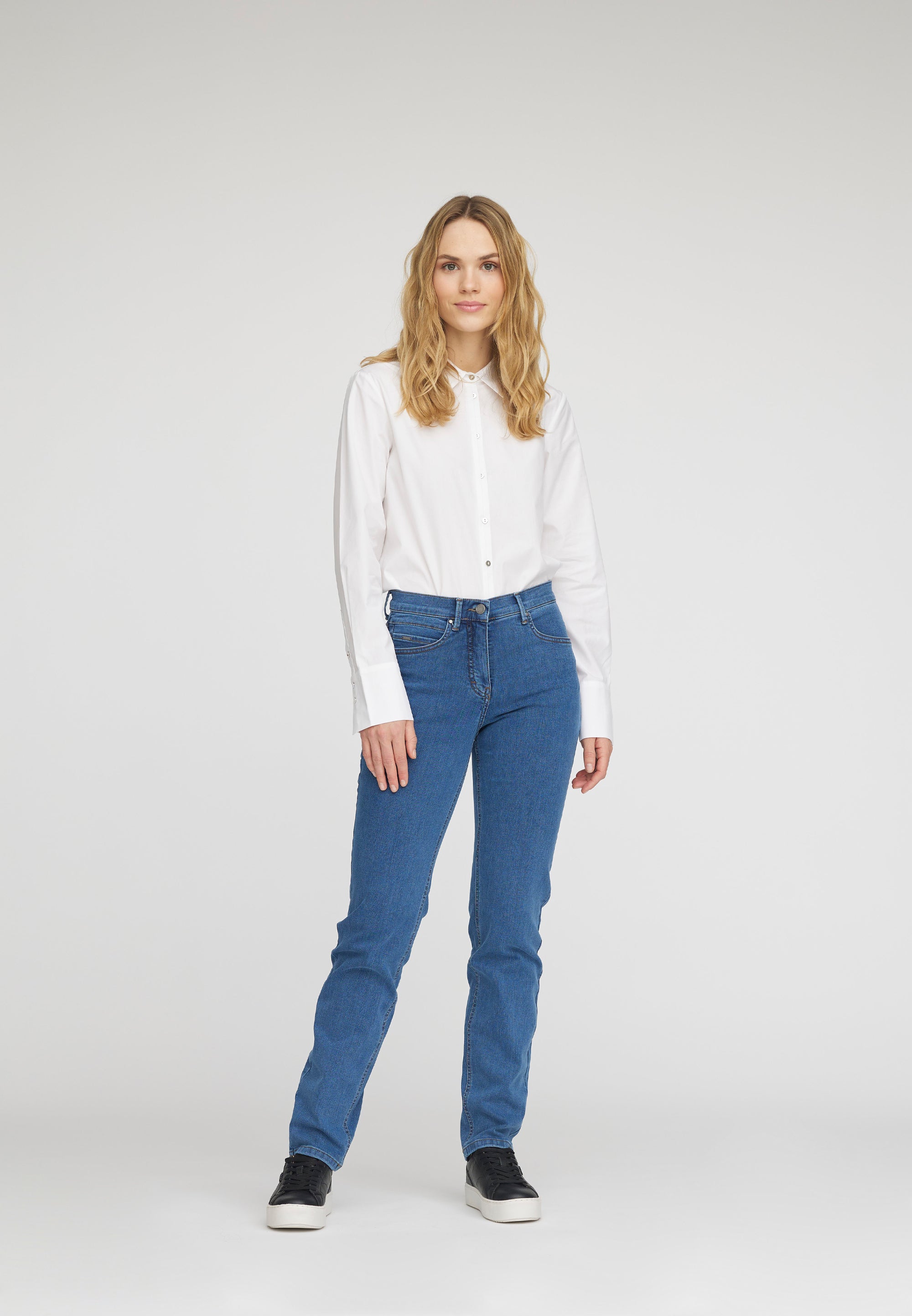 LAURIE  Christie Regular - Medium Length Regular Blau Denim