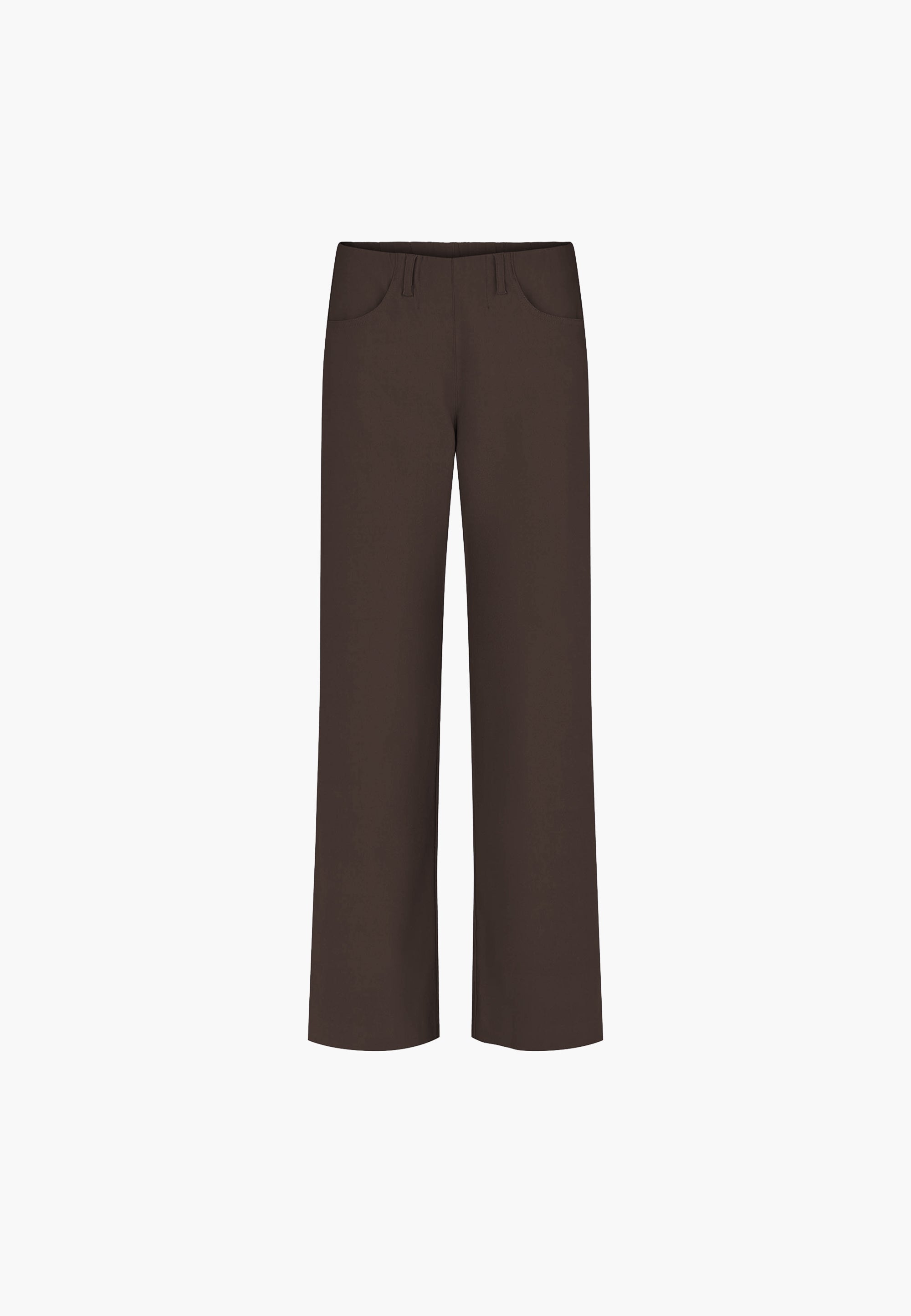 LAURIE  Donna Loose - Medium Length Trousers LOOSE Braun