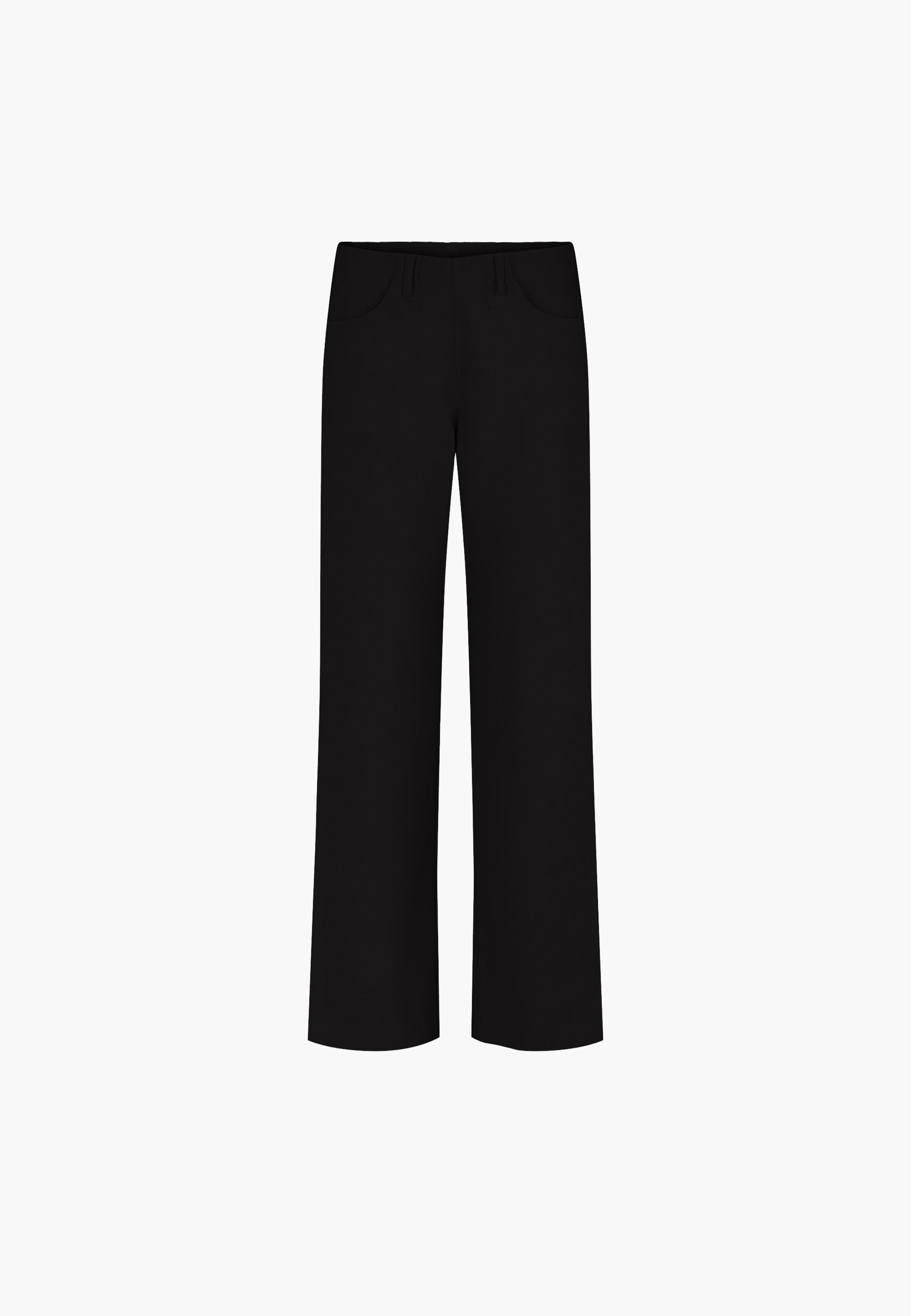 LAURIE  Donna Loose - Medium Length Trousers LOOSE Schwarz