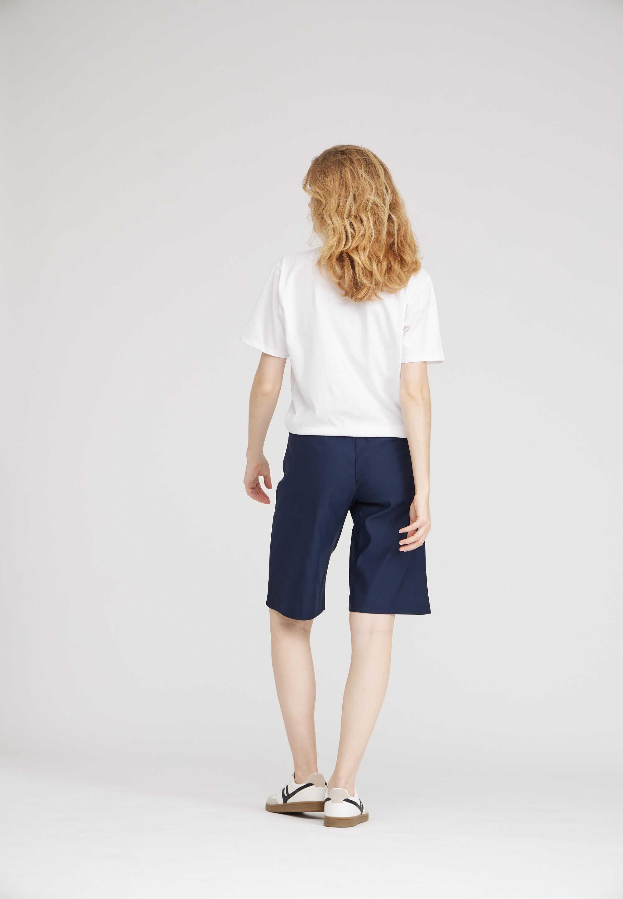 LAURIE Donna Loose Shorts Trousers LOOSE Marine