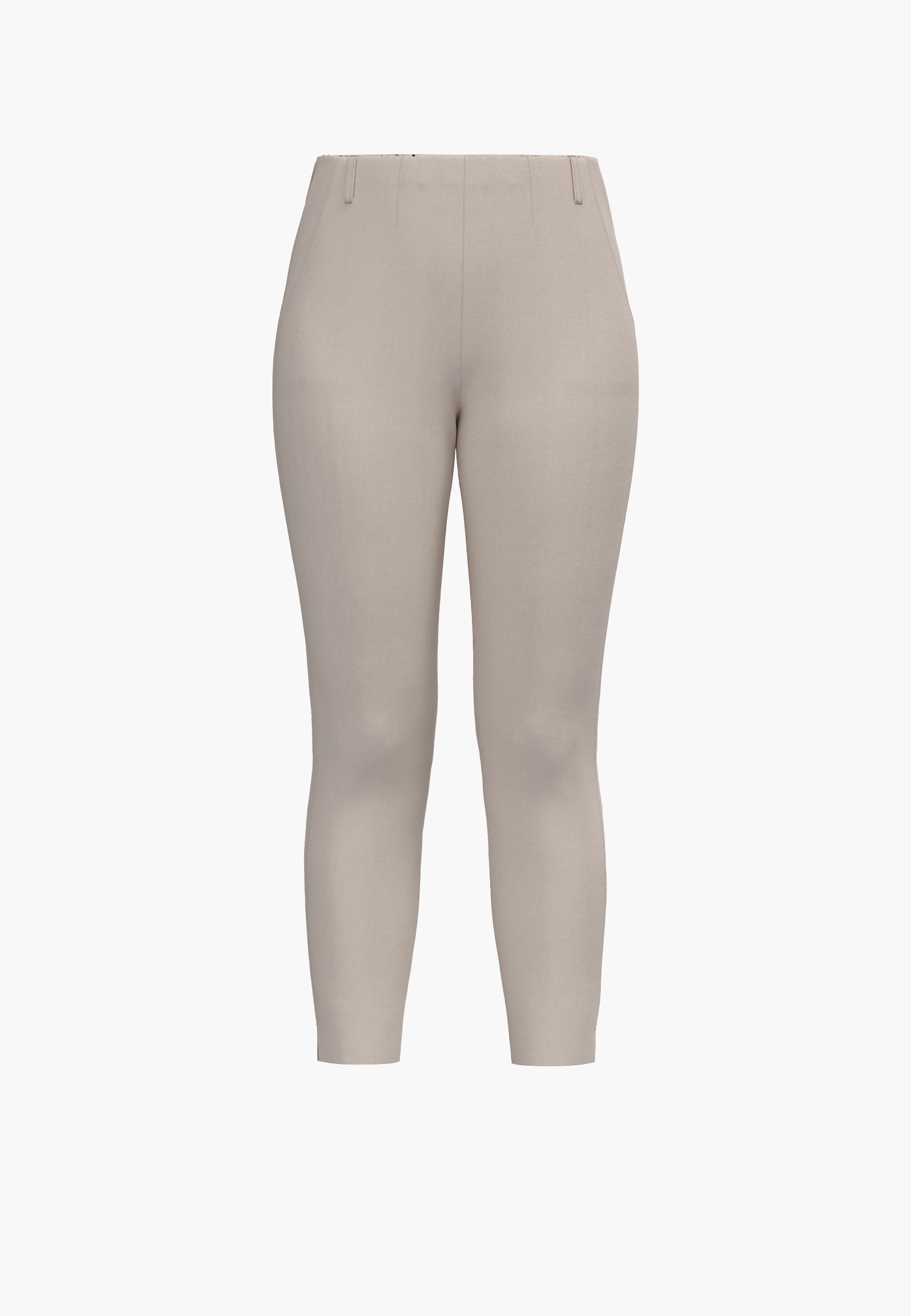 LAURIE Elizabeth Slim Crop Trousers SLIM Grau sand