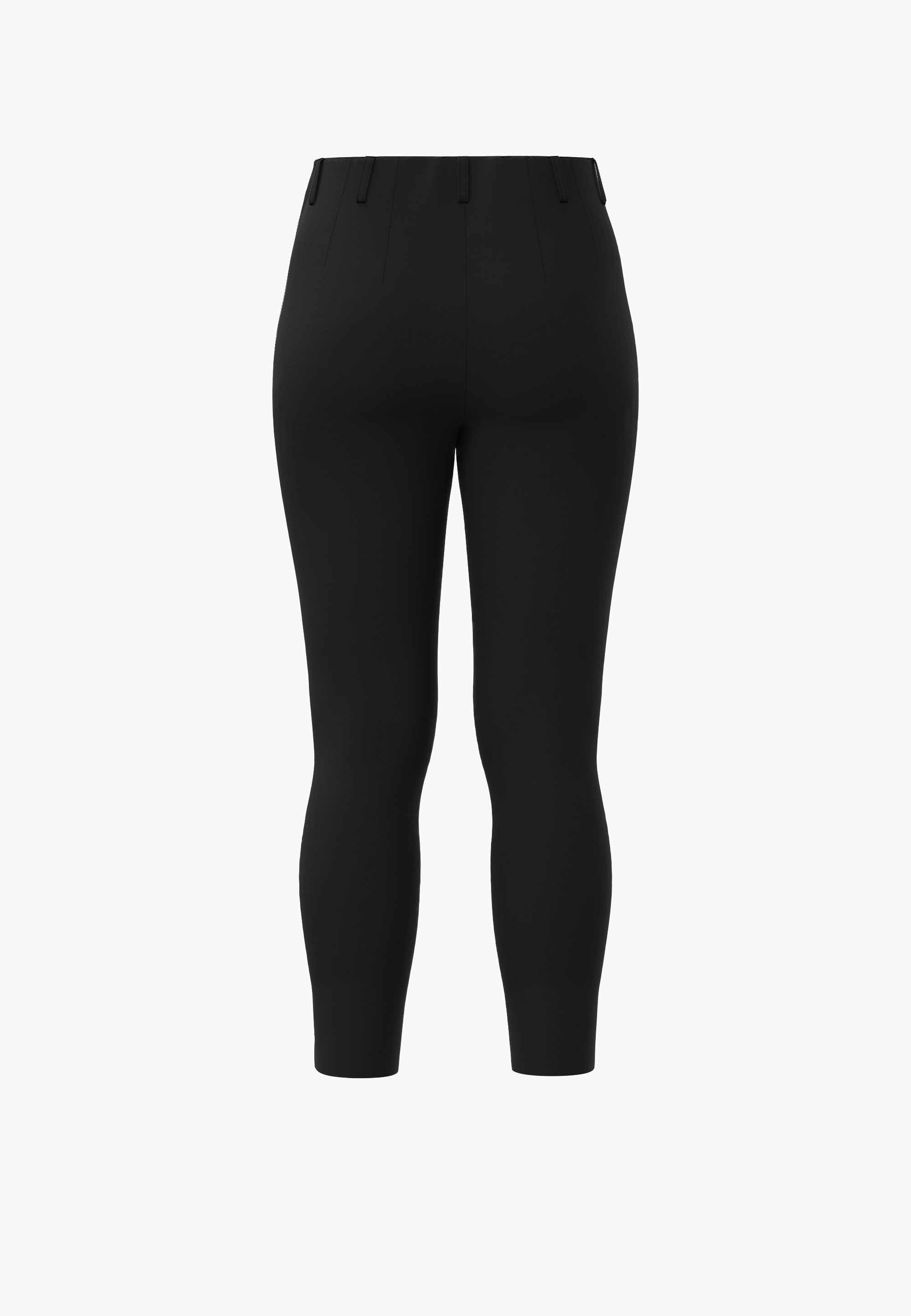 LAURIE Elizabeth Slim Crop Trousers SLIM Schwarz