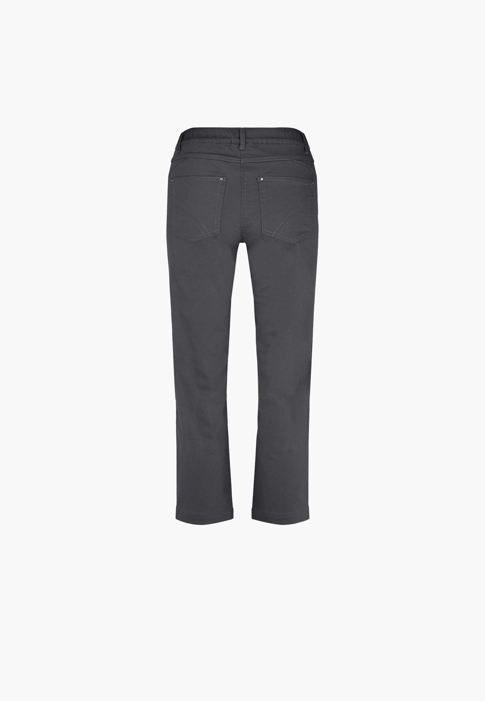 LAURIE  Hannah Regular - Extra Short Length Trousers REGULAR Anthrazit