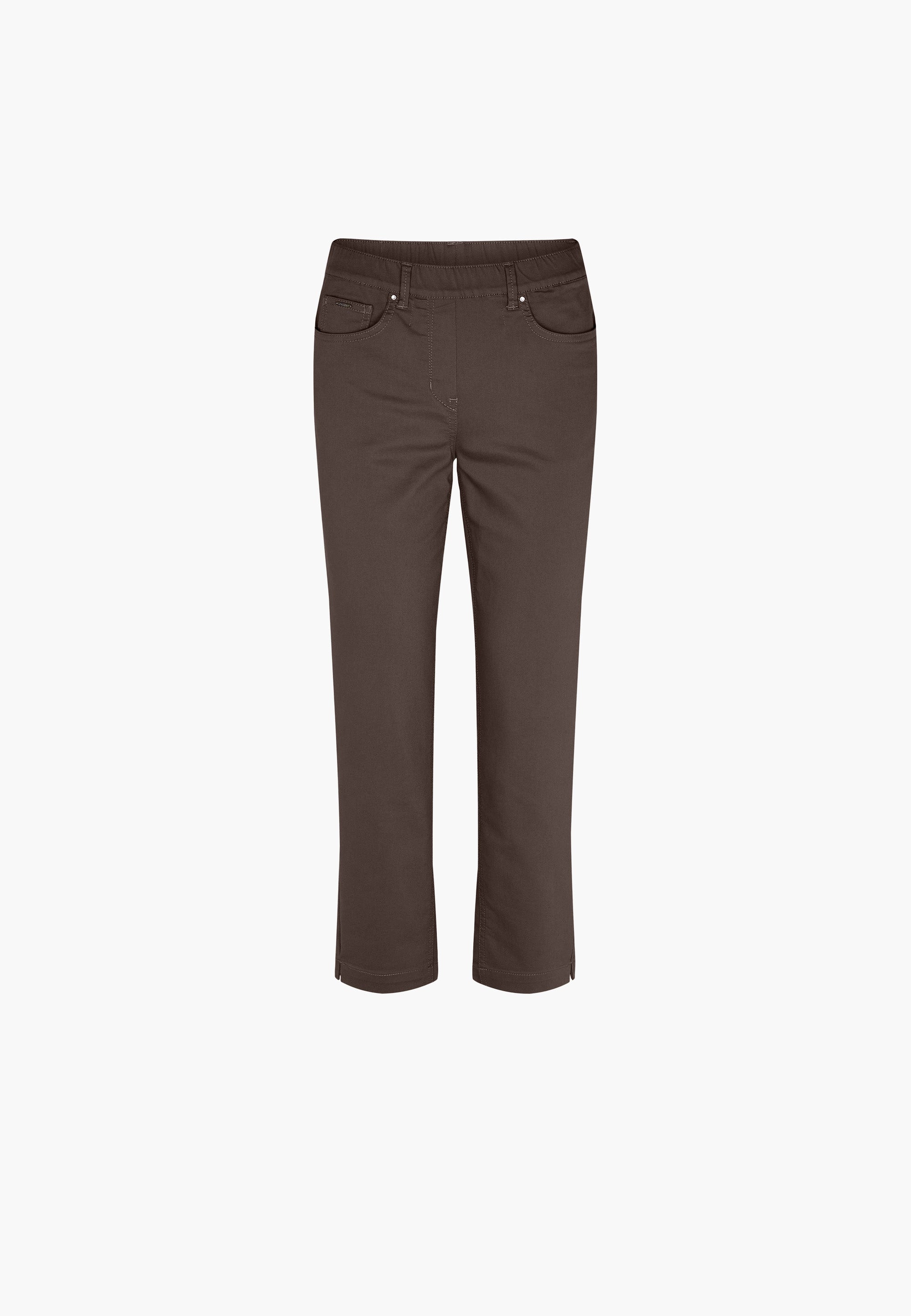 LAURIE  Hannah Regular - Extra Short Length Trousers REGULAR Braun