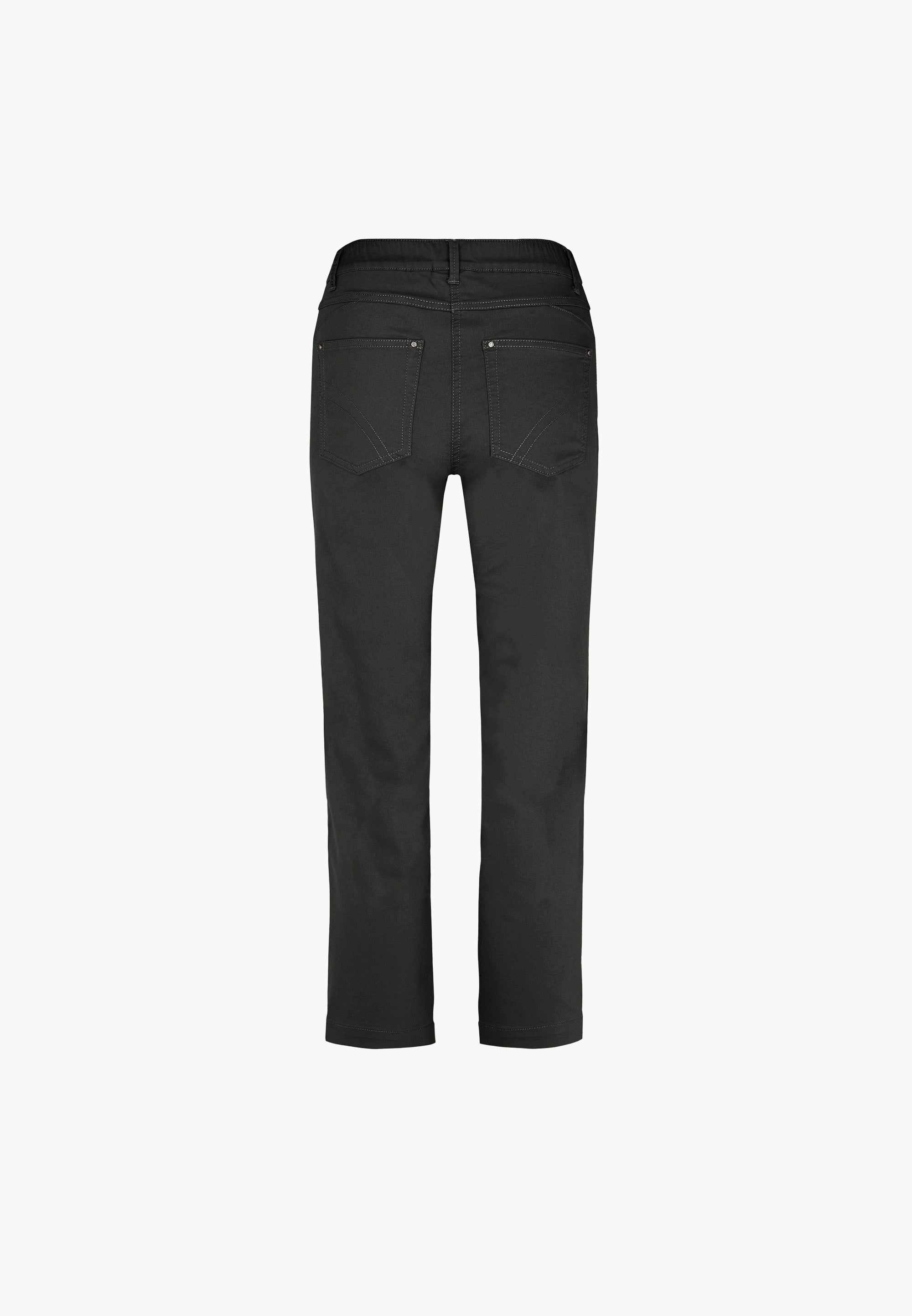 LAURIE  Hannah Regular - Medium Length Trousers REGULAR Schwarz