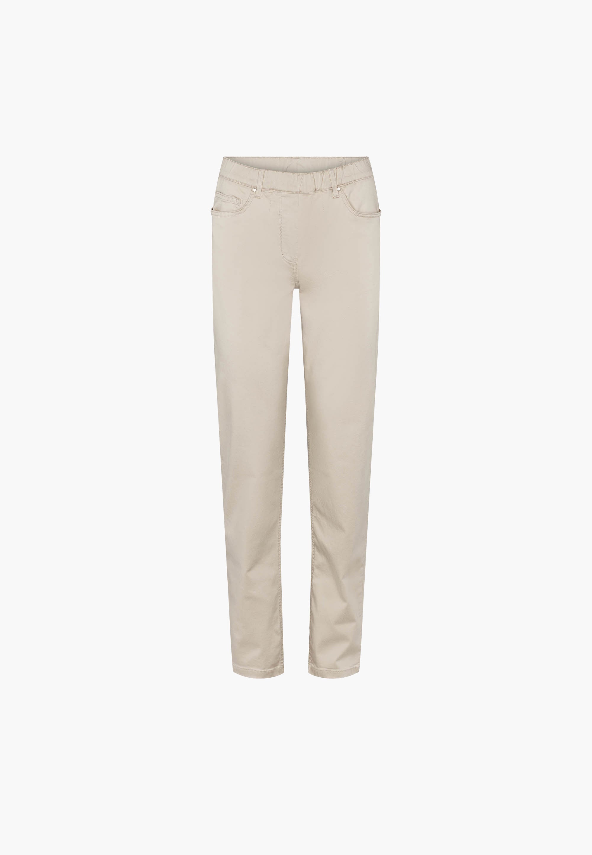 LAURIE  Hannah Regular - Medium Length Trousers REGULAR Grau sand