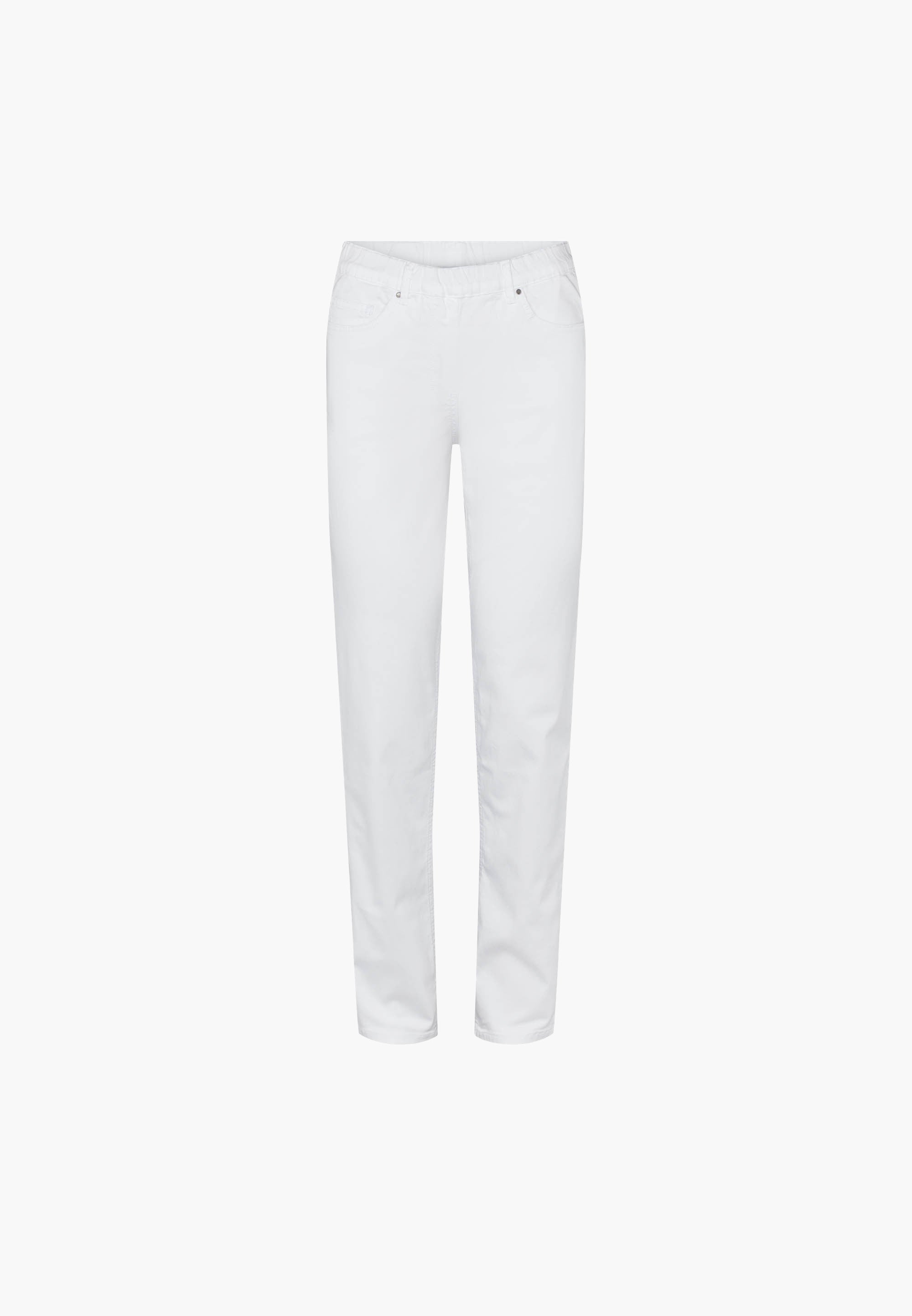 LAURIE  Hannah Regular - Medium Length Trousers REGULAR Weiss