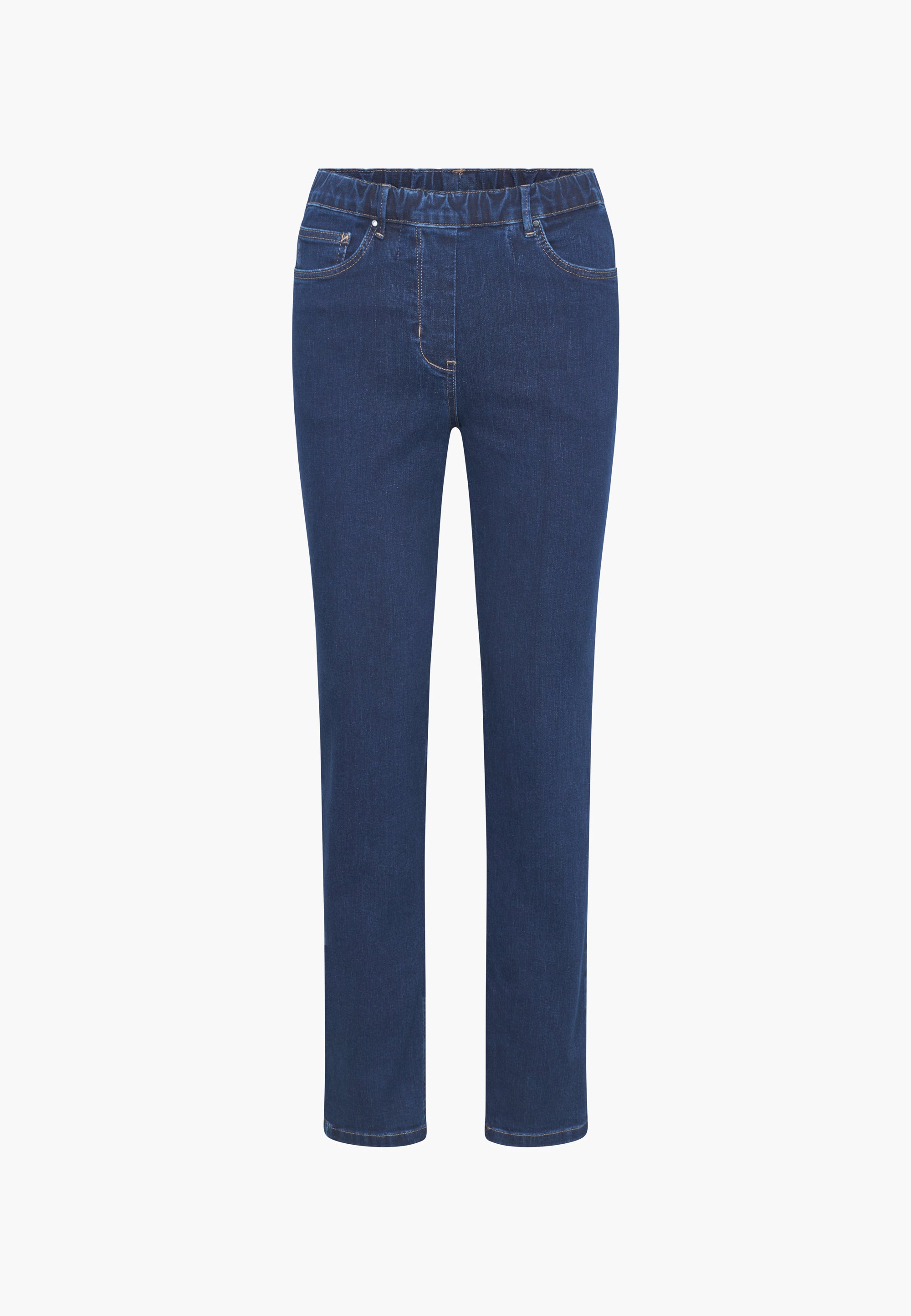 LAURIE Hannah Regular - Medium Length Trousers REGULAR Dunkelblauer denim