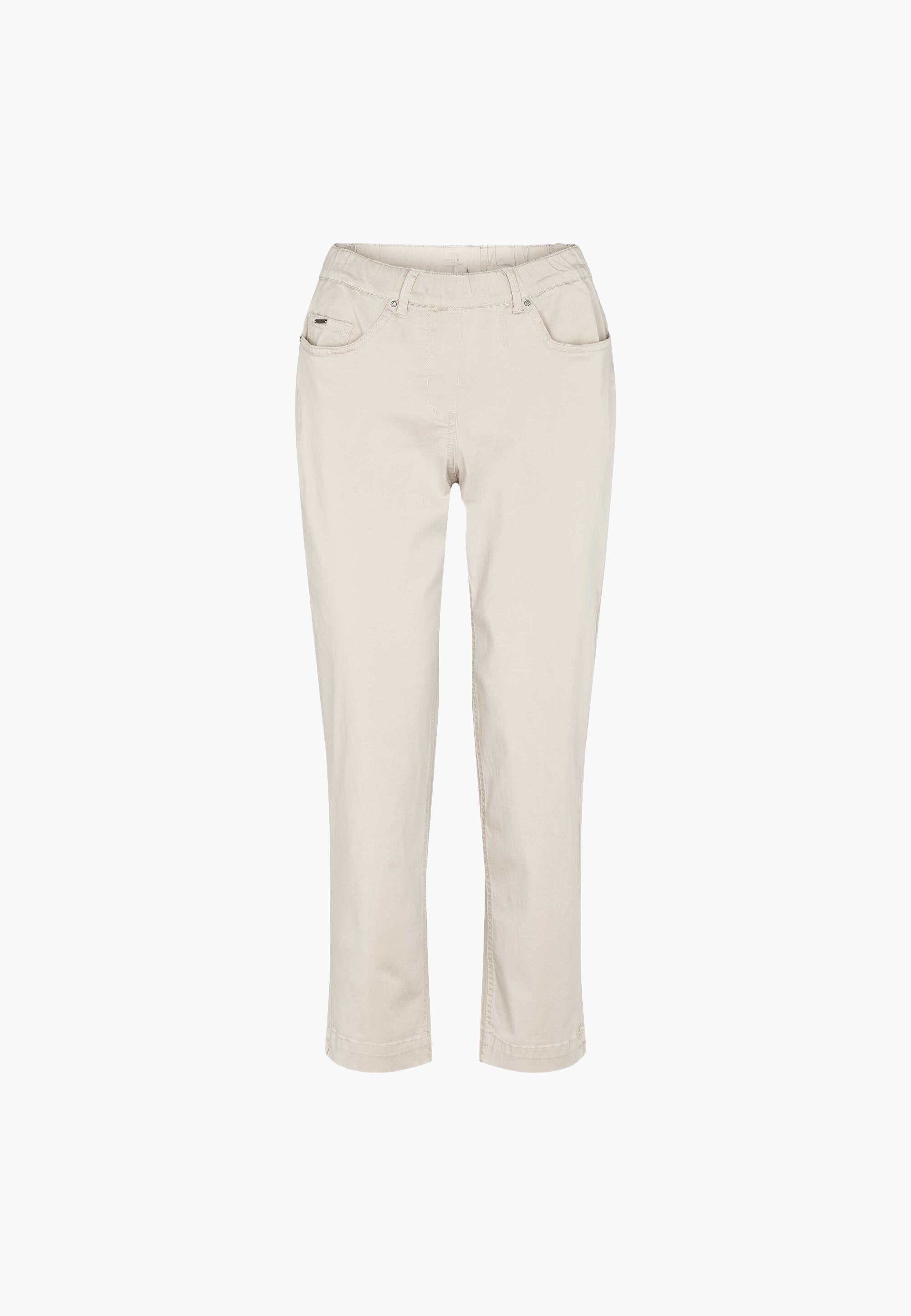 LAURIE  Hannah Regular Crop Trousers REGULAR Grau sand