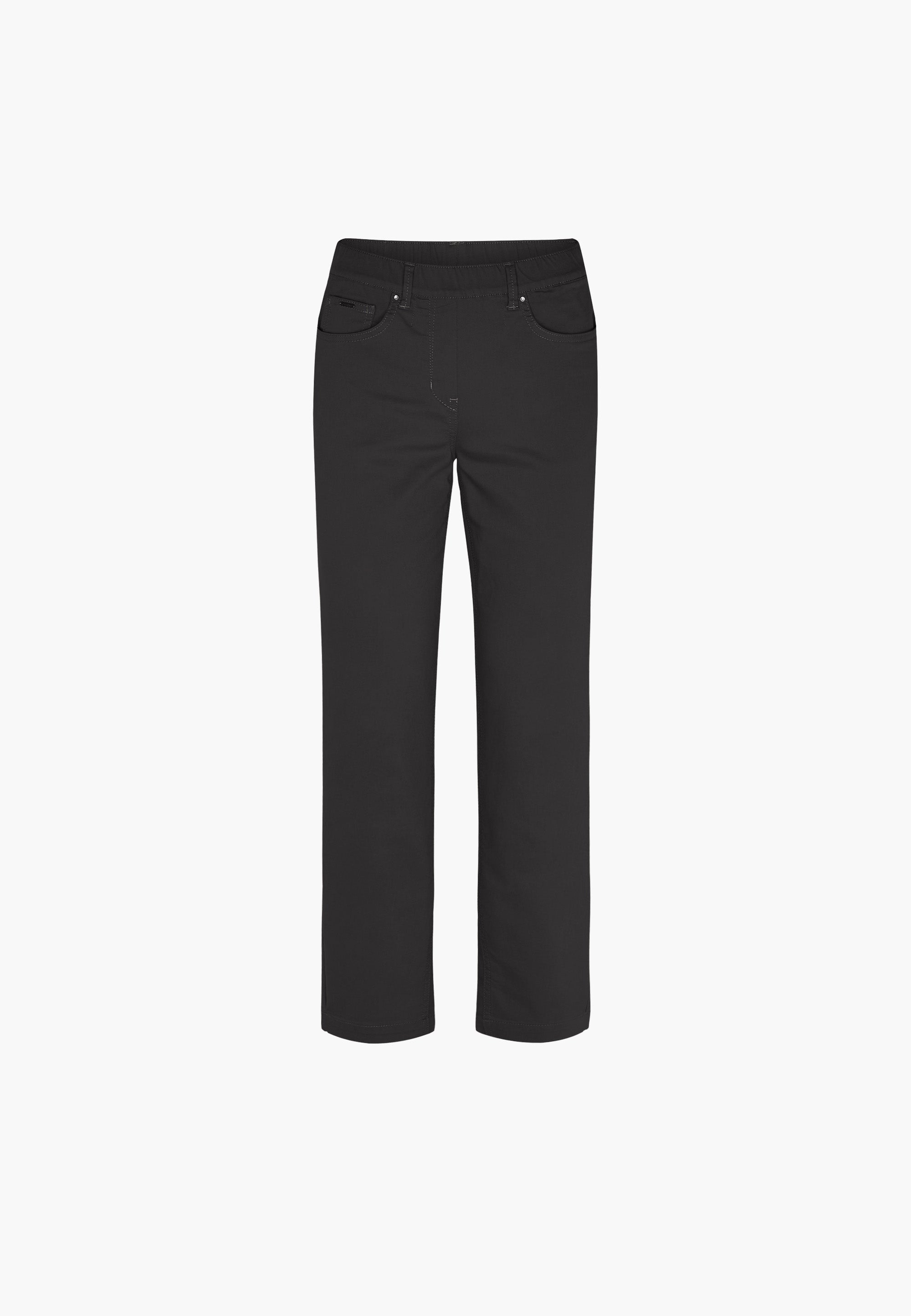 LAURIE  Helen Straight - Medium Length Trousers STRAIGHT Schwarz