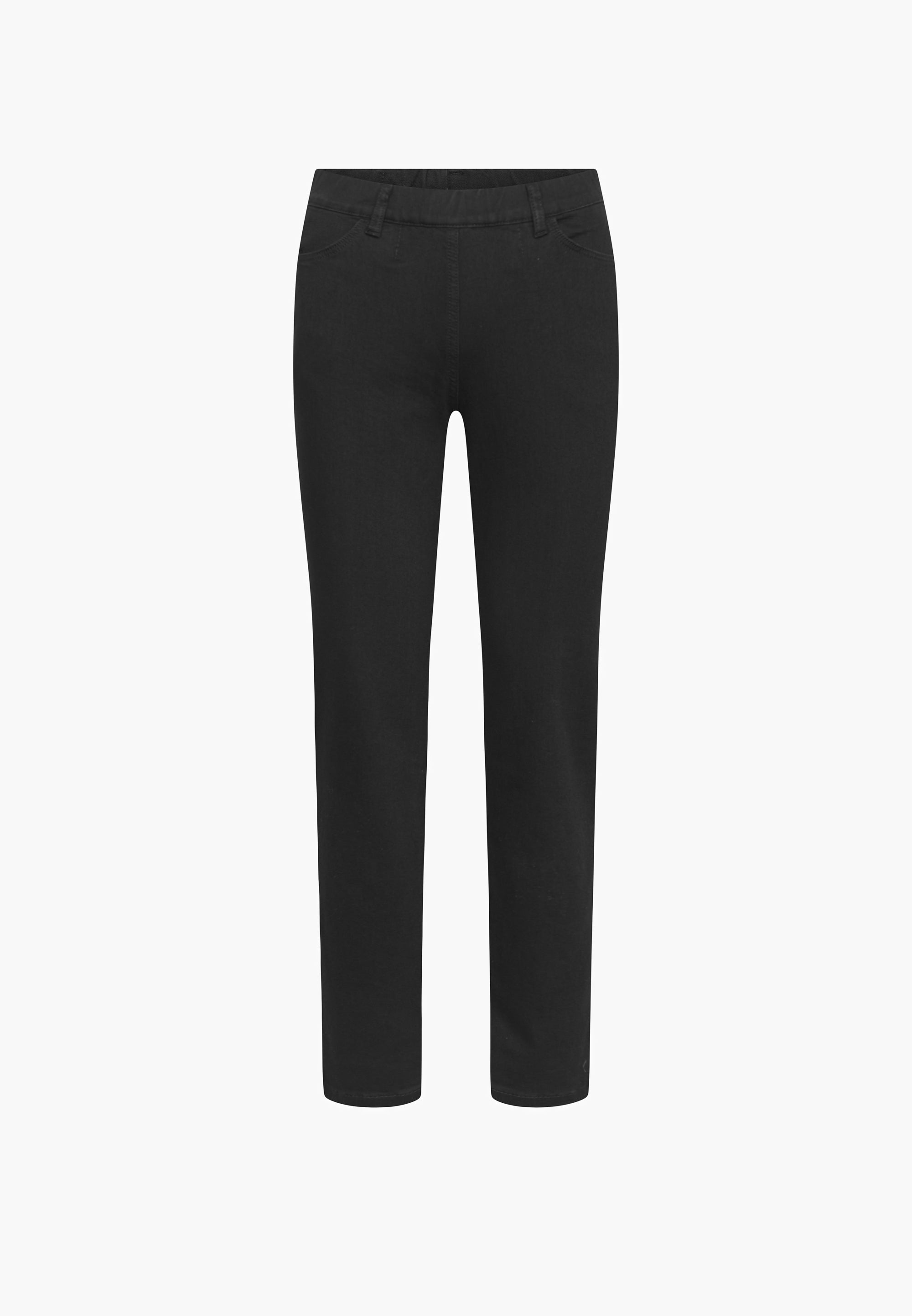 LAURIE Kelly Regular - Medium Length Trousers REGULAR 99900 Black Denim