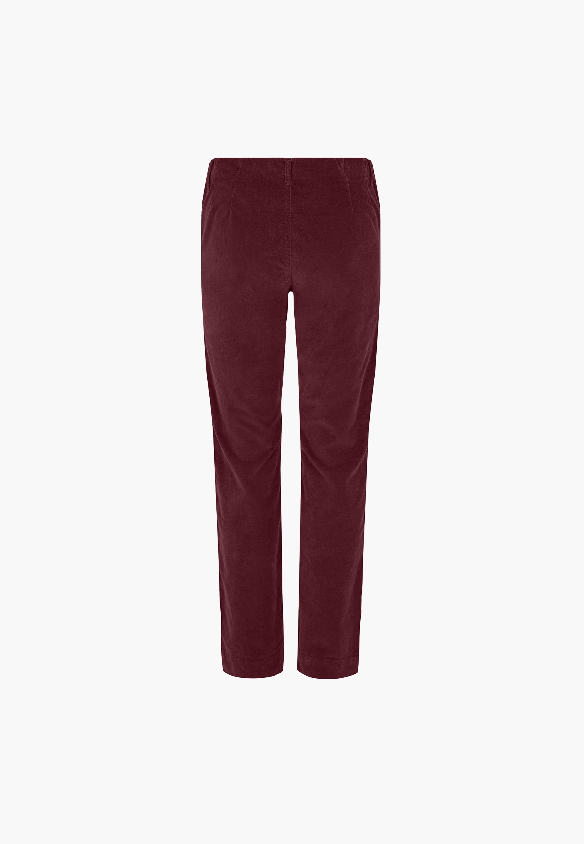 LAURIE  Kelly Regular Samt - Medium Length Trousers REGULAR 66000 Zinfandel