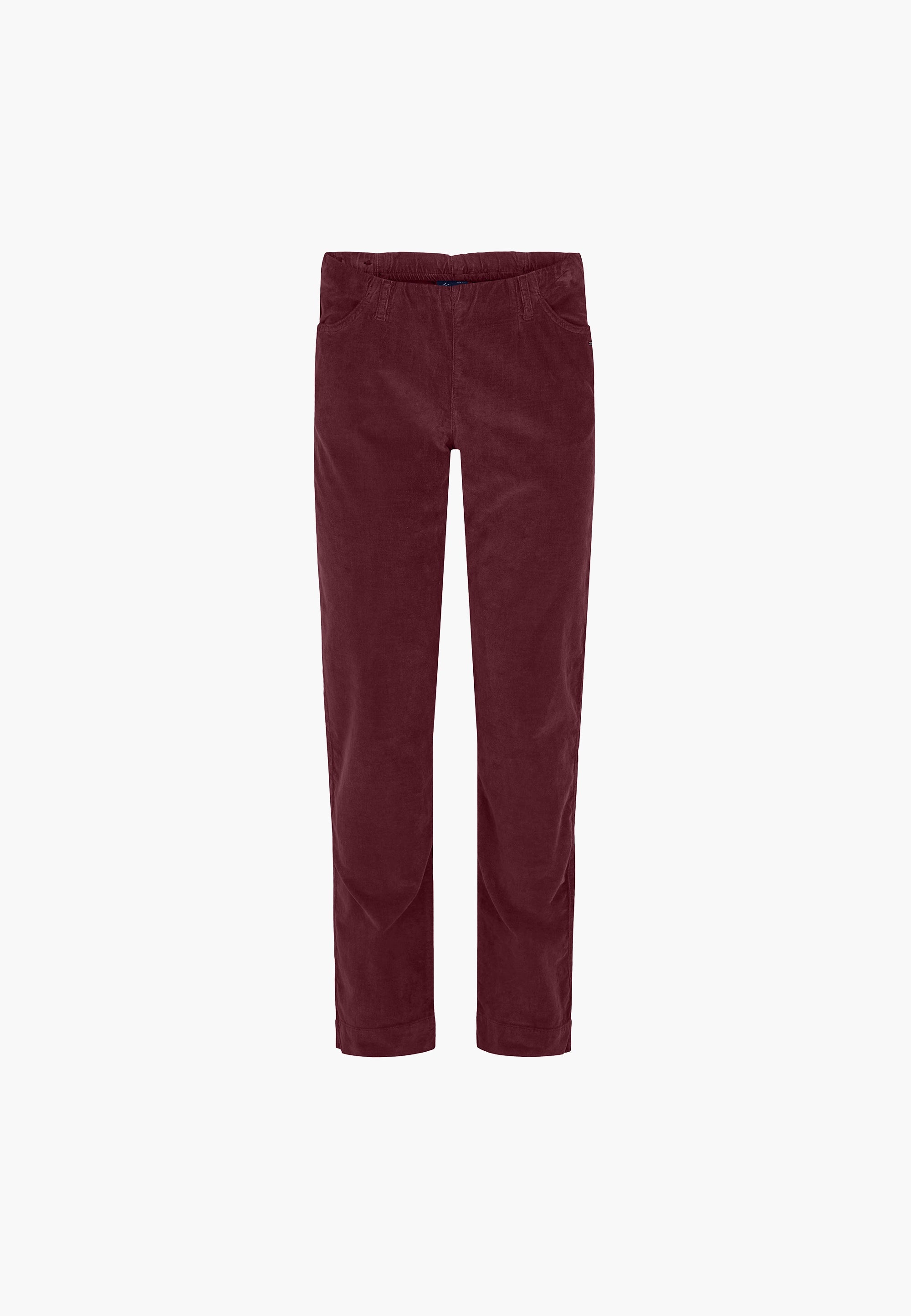 LAURIE  Kelly Regular Samt - Medium Length Trousers REGULAR 66000 Zinfandel