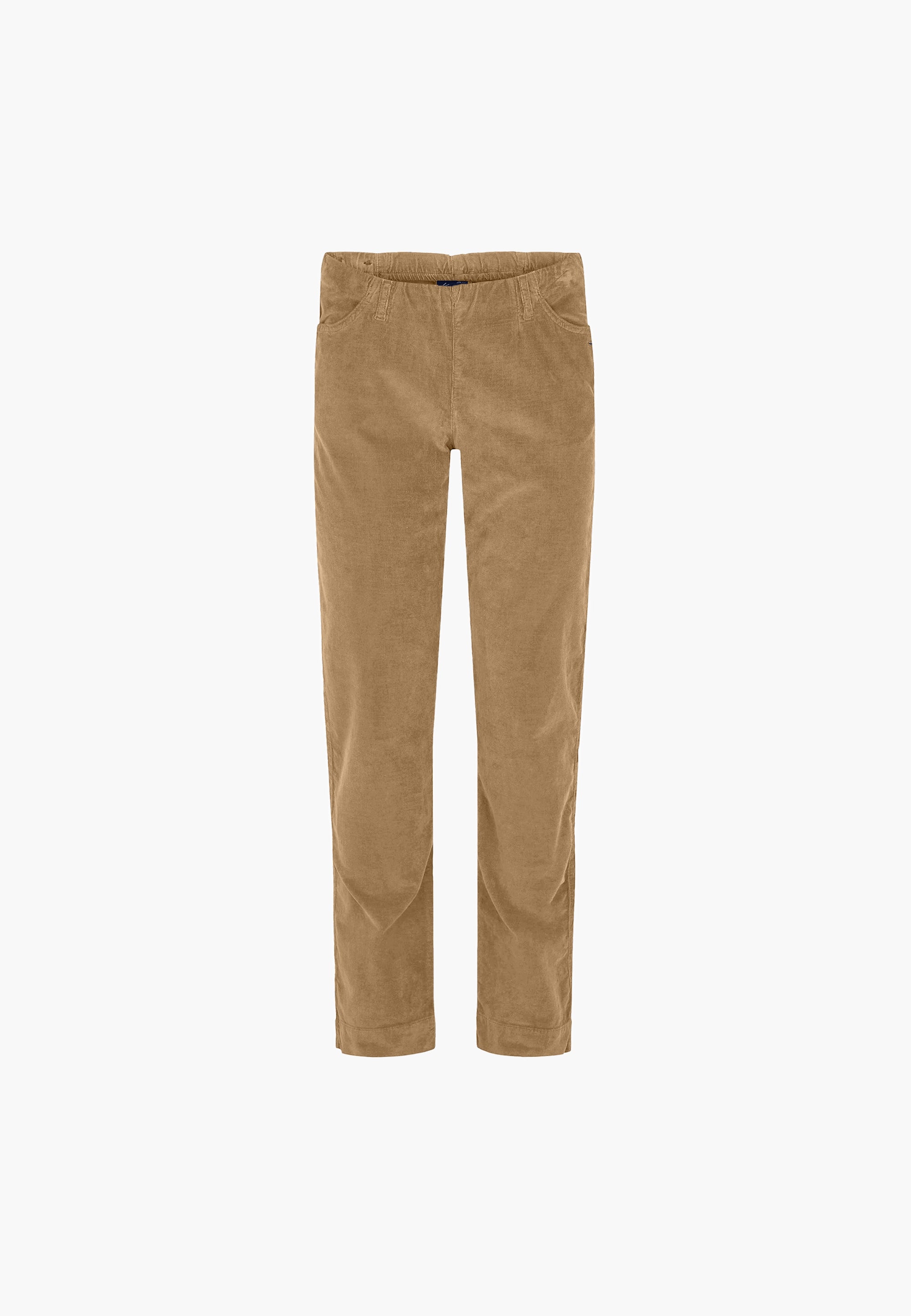 LAURIE  Kelly Regular Samt - Medium Length Trousers REGULAR 80100 Peanut