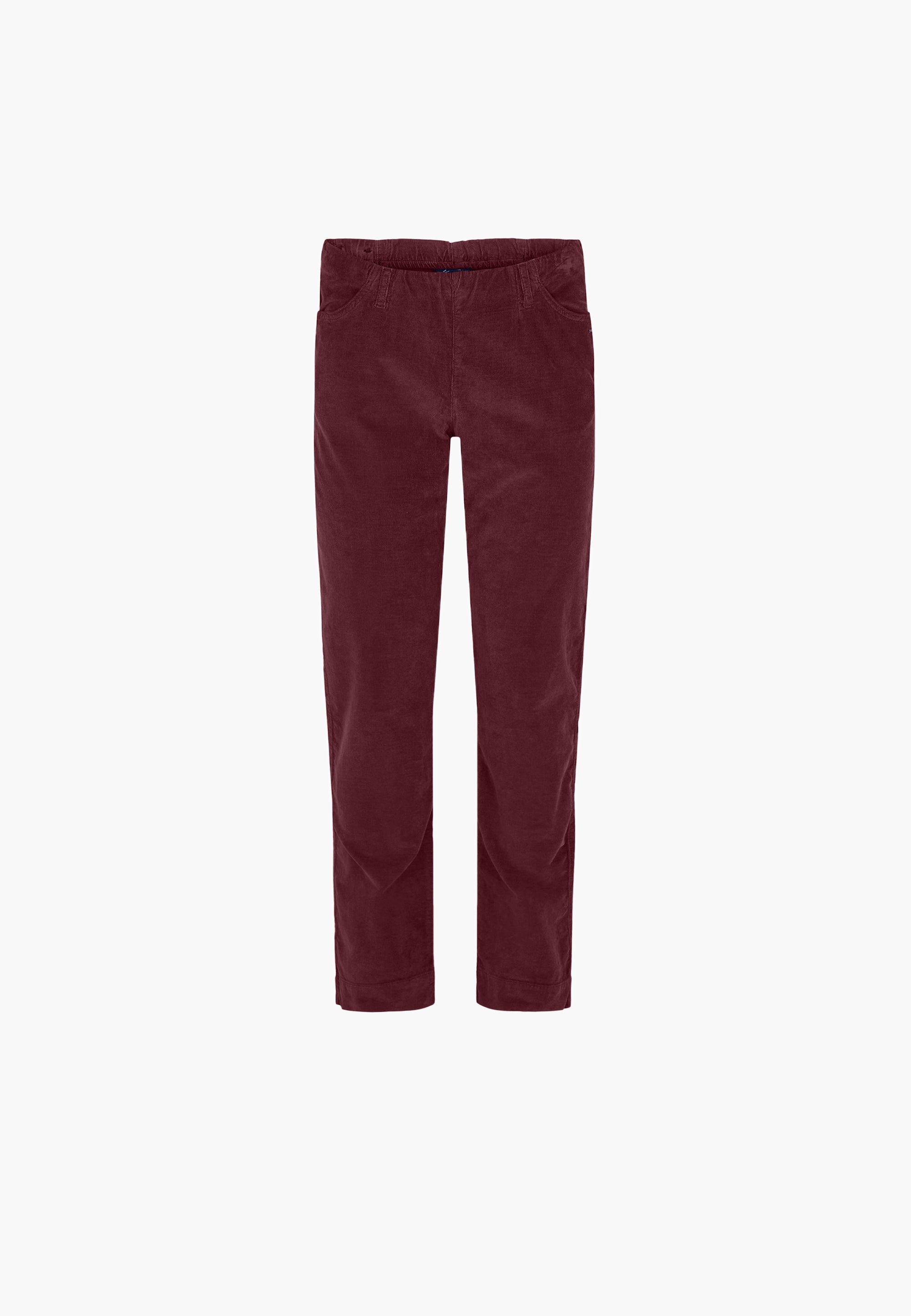 LAURIE  Kelly Regular Samt - Short Length Trousers REGULAR 66000 Zinfandel