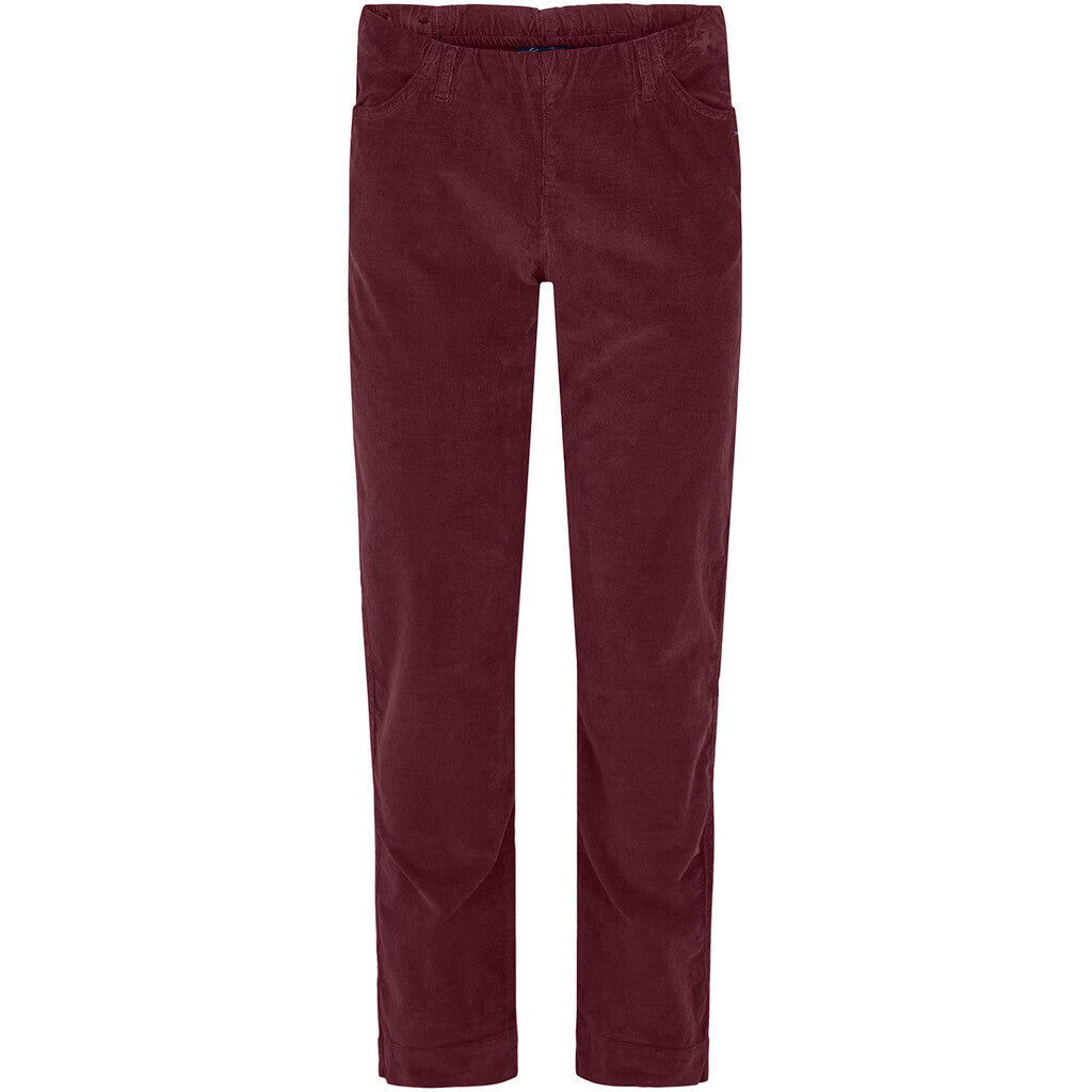 LAURIE  Kelly Regular Samt - Short Length Trousers REGULAR 66000 Zinfandel