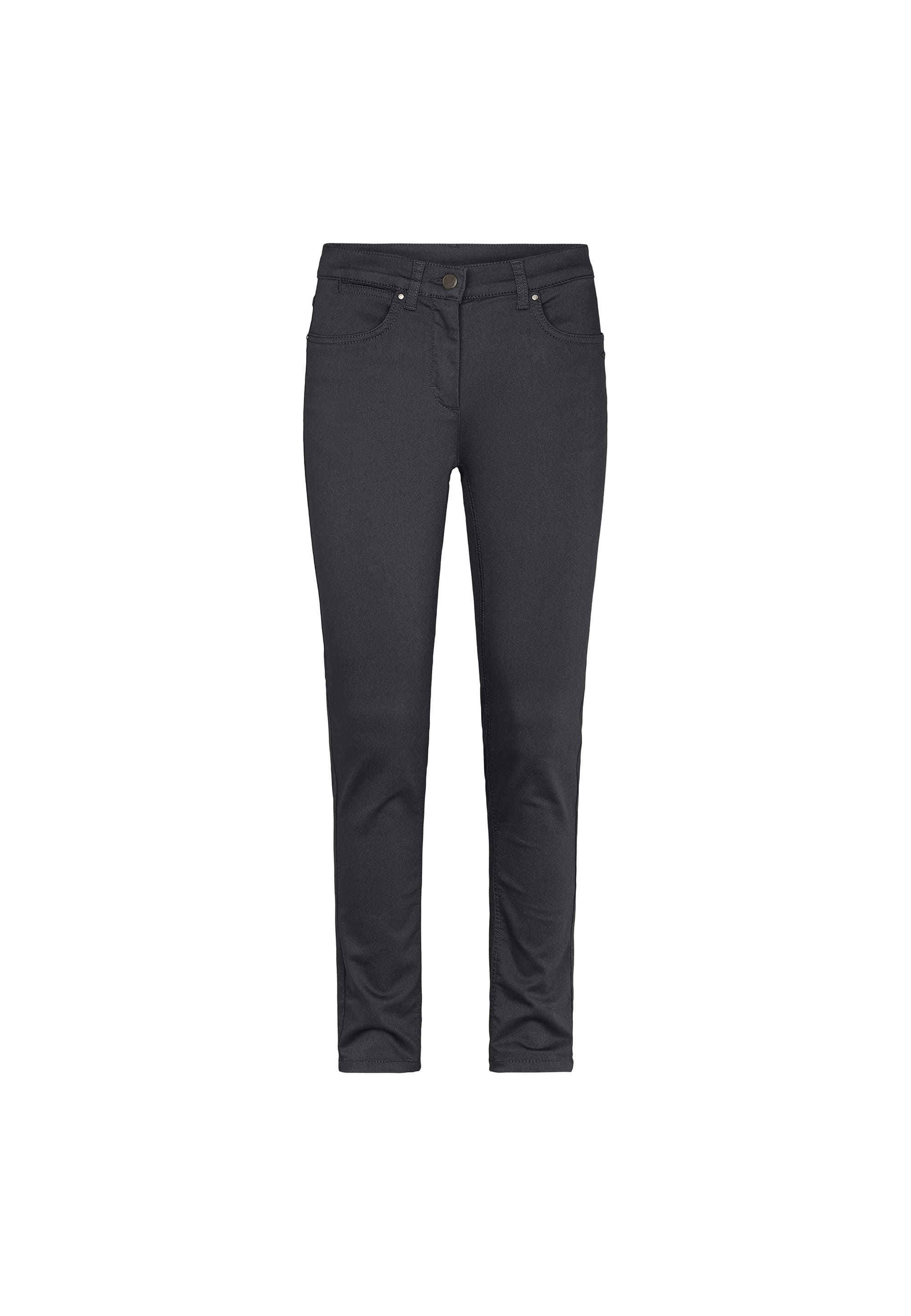 LAURIE  Laura Slim - Medium Length Trousers SLIM Marine