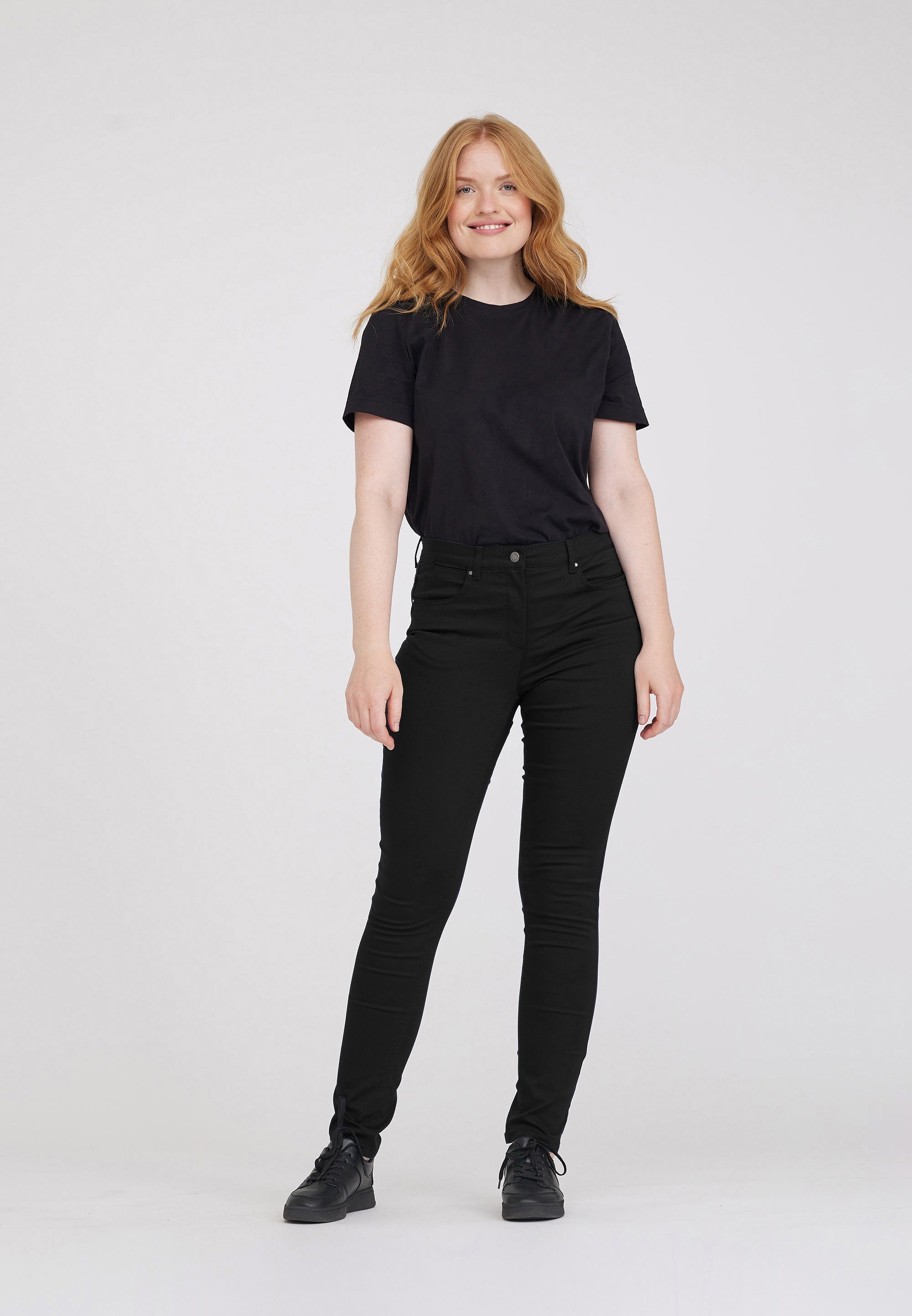 LAURIE  Laura Slim - Medium Length Slim Schwarz