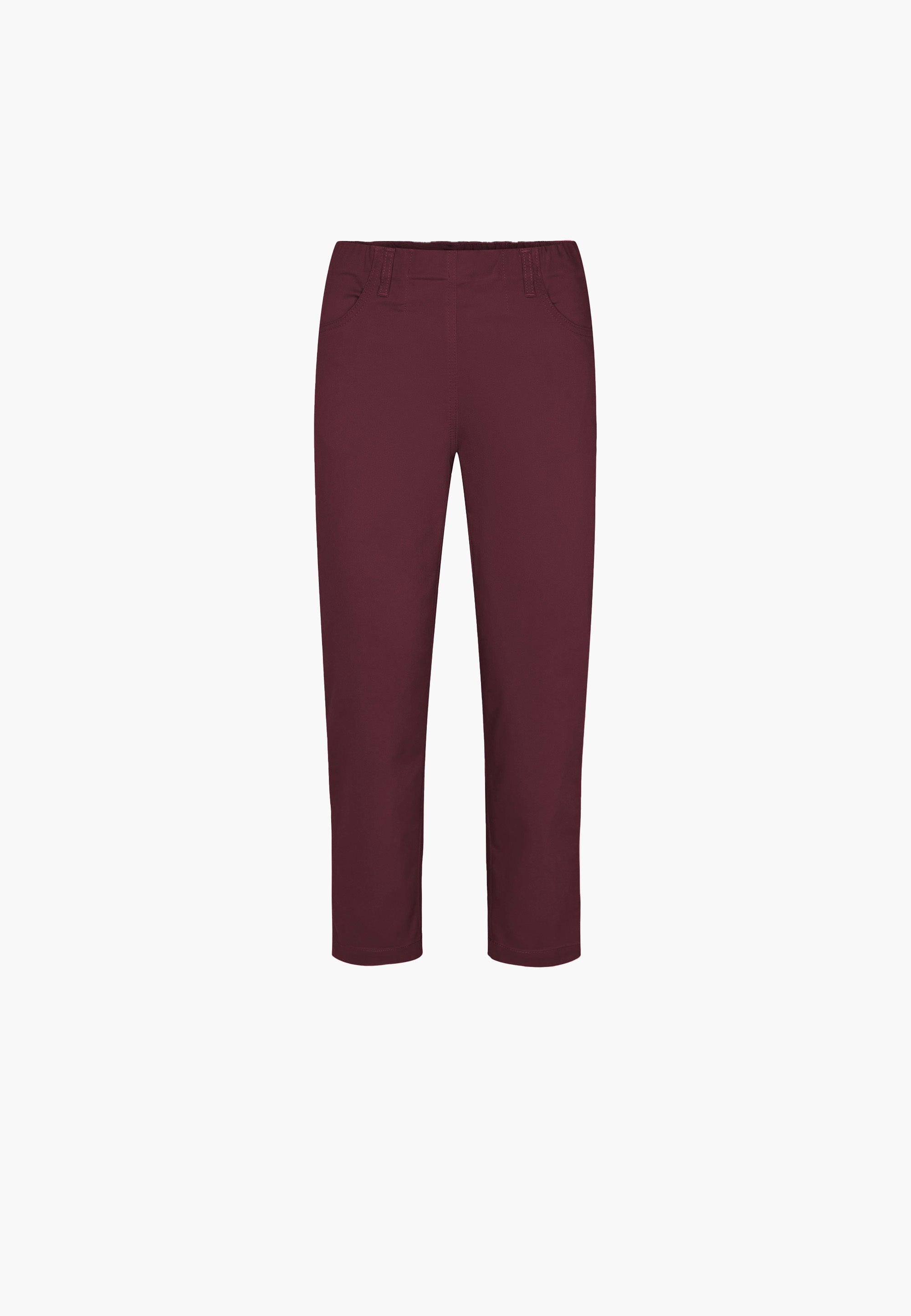 LAURIE Patricia Pure Regular Crop Trousers REGULAR 66000 Zinfandel