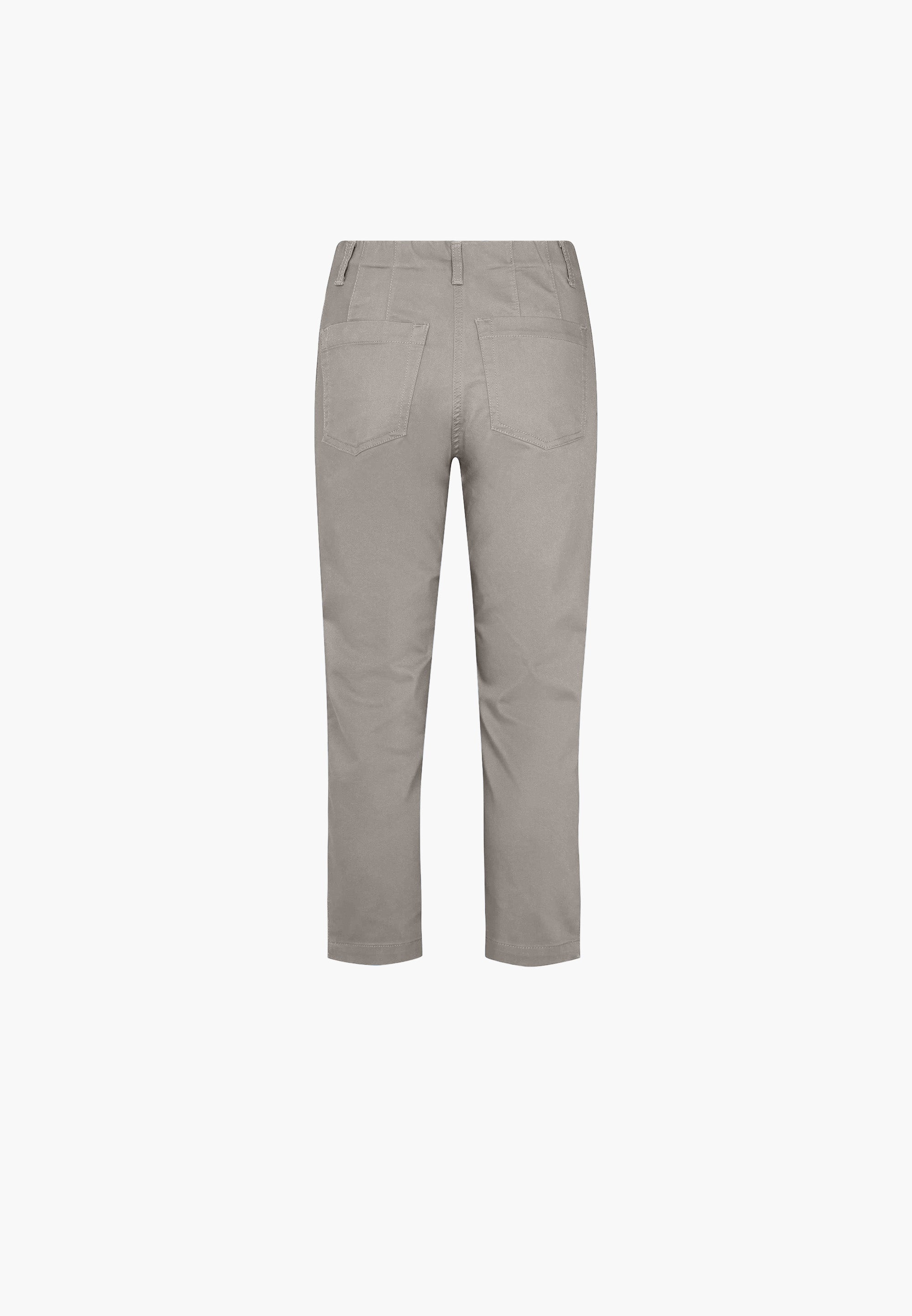 LAURIE Patricia Pure Regular Crop Trousers REGULAR Grau sand