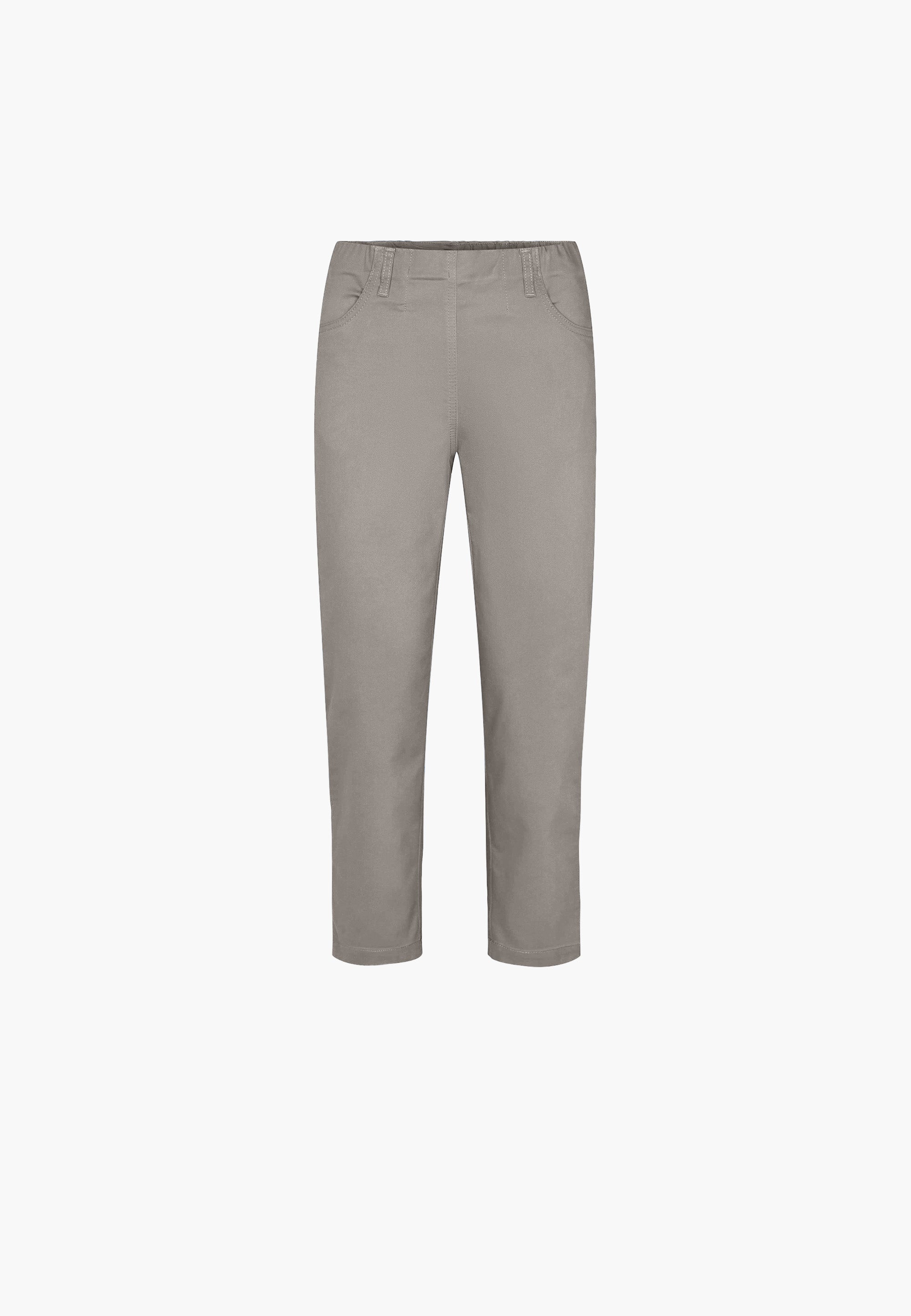 LAURIE Patricia Pure Regular Crop Trousers REGULAR Grau sand