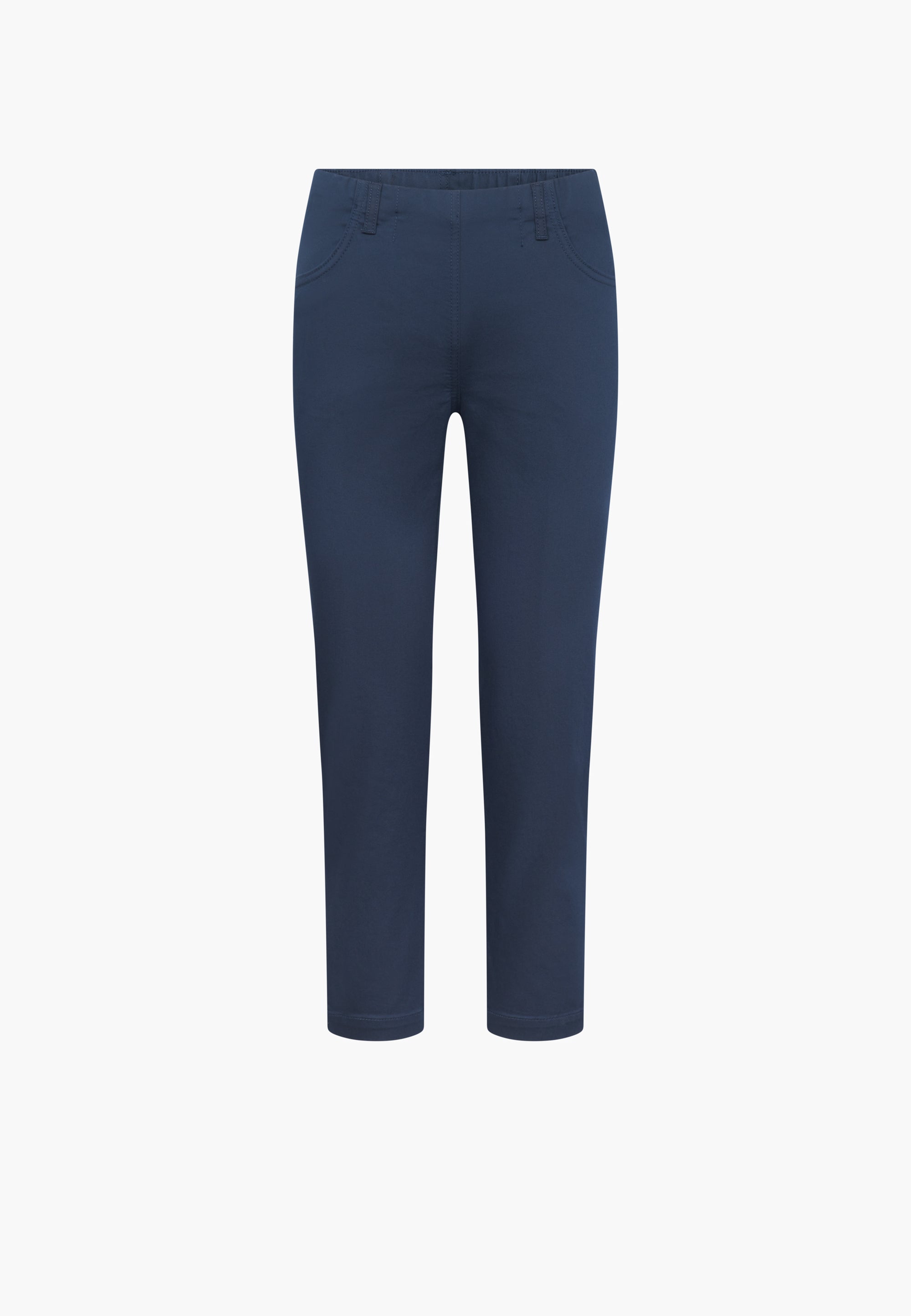 LAURIE Patricia Pure Regular Crop Trousers REGULAR Marine