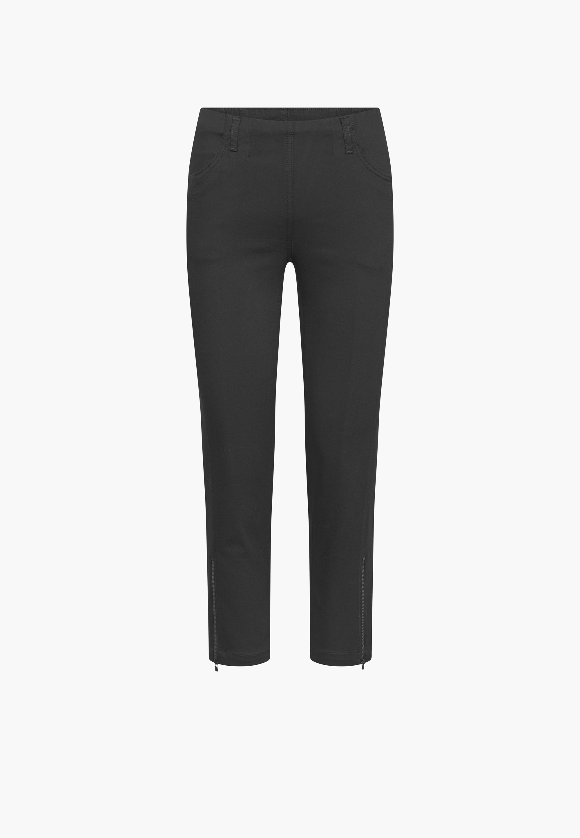 LAURIE Piper Regular Crop Trousers REGULAR Schwarz