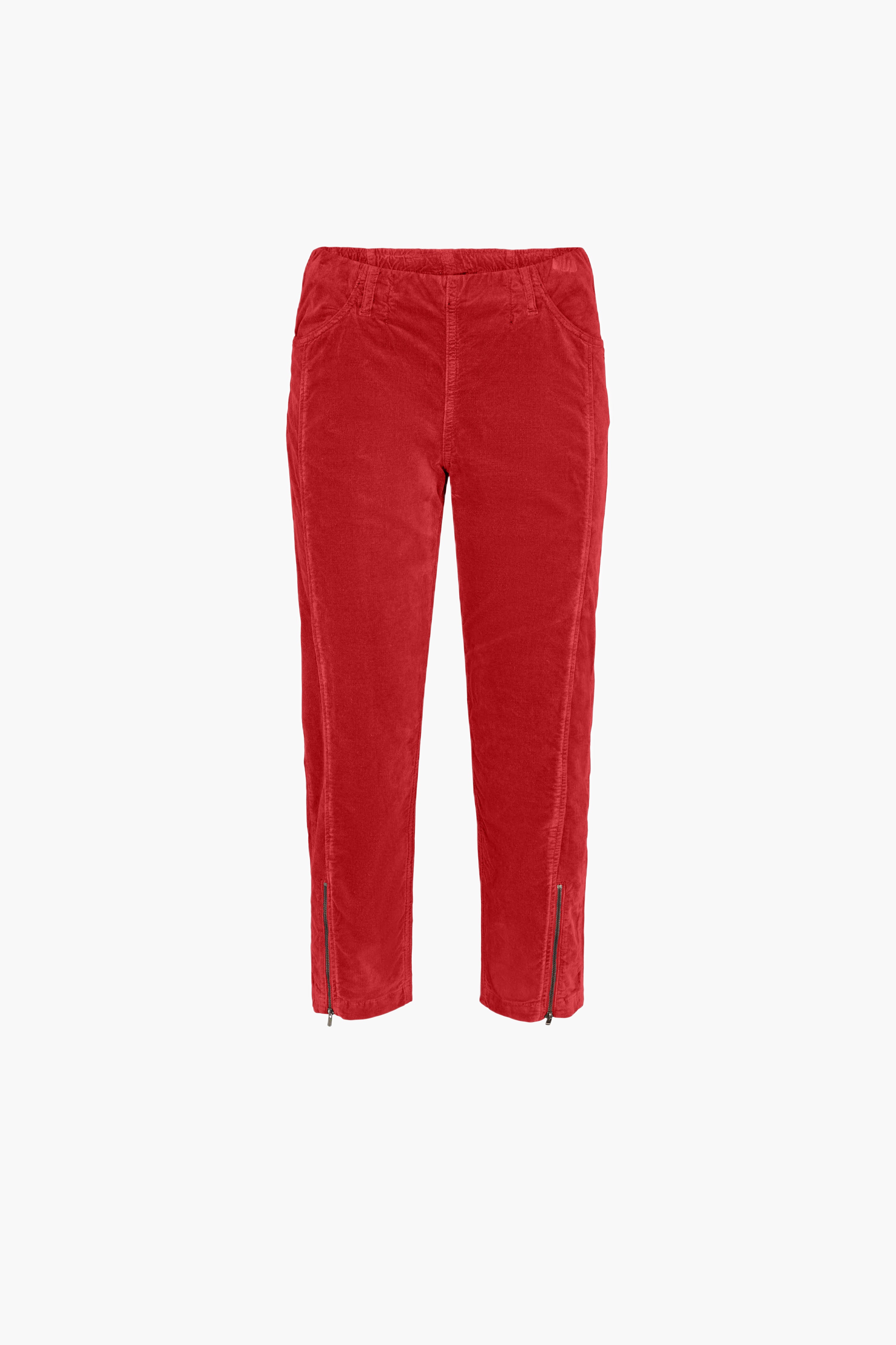 LAURIE  Piper Regular Samt Crop Trousers REGULAR 65000 Chili