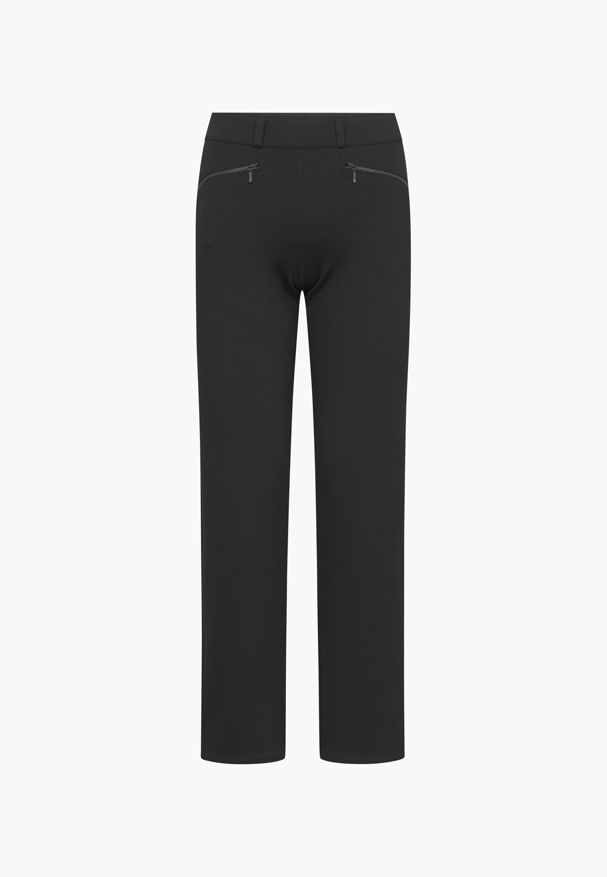 LAURIE  Ruby Straight - Short Length Trousers STRAIGHT Schwarz gebürstet