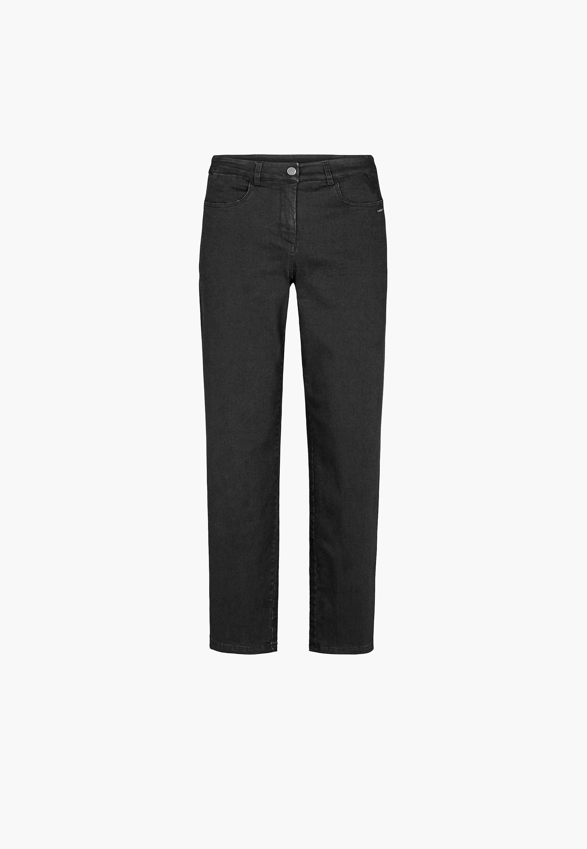 LAURIE  Serene 5-pocket Regular - Short Length Trousers REGULAR Schwarz