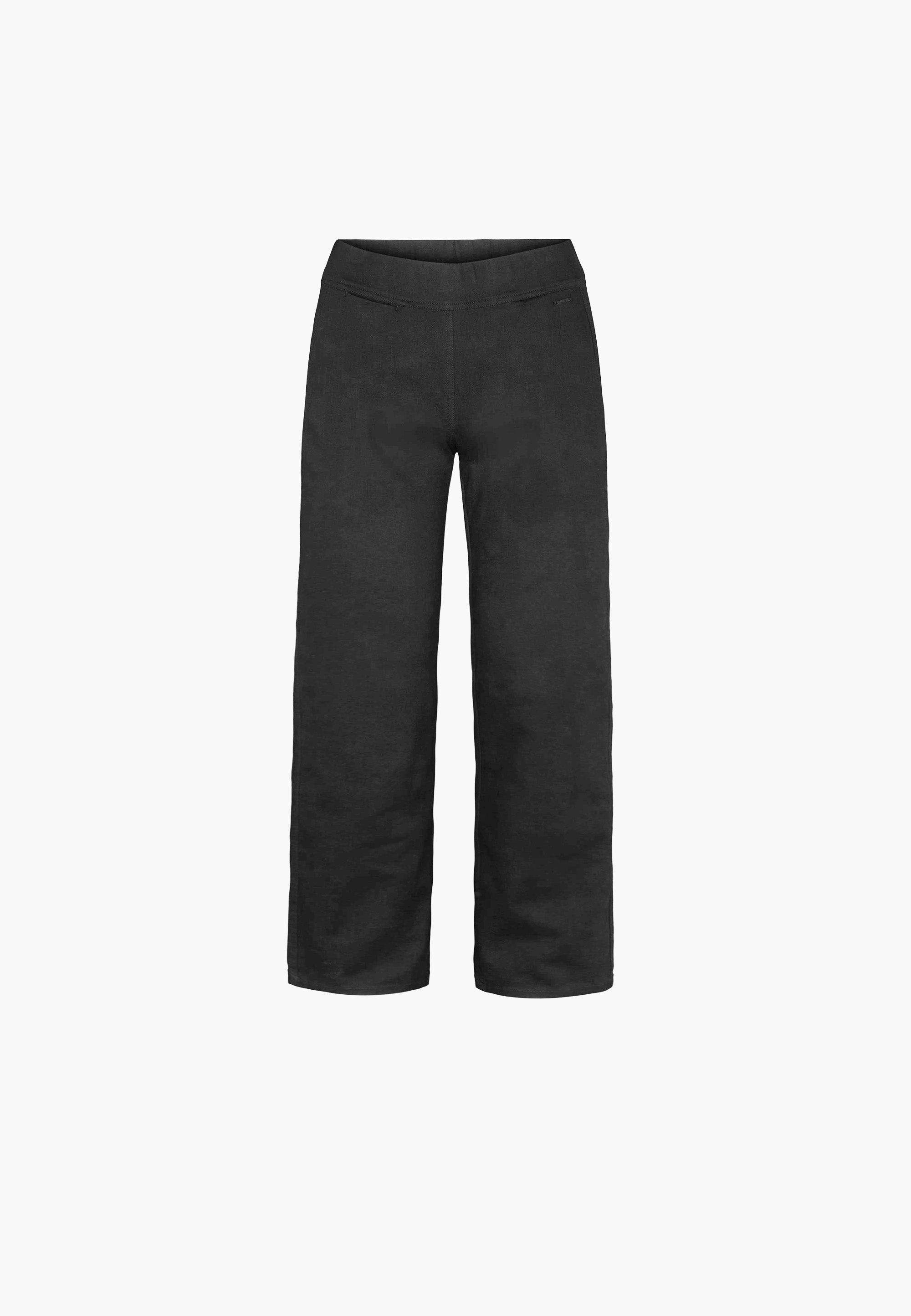 LAURIE  Serene Loose - Extra Short Length Trousers LOOSE Schwarz