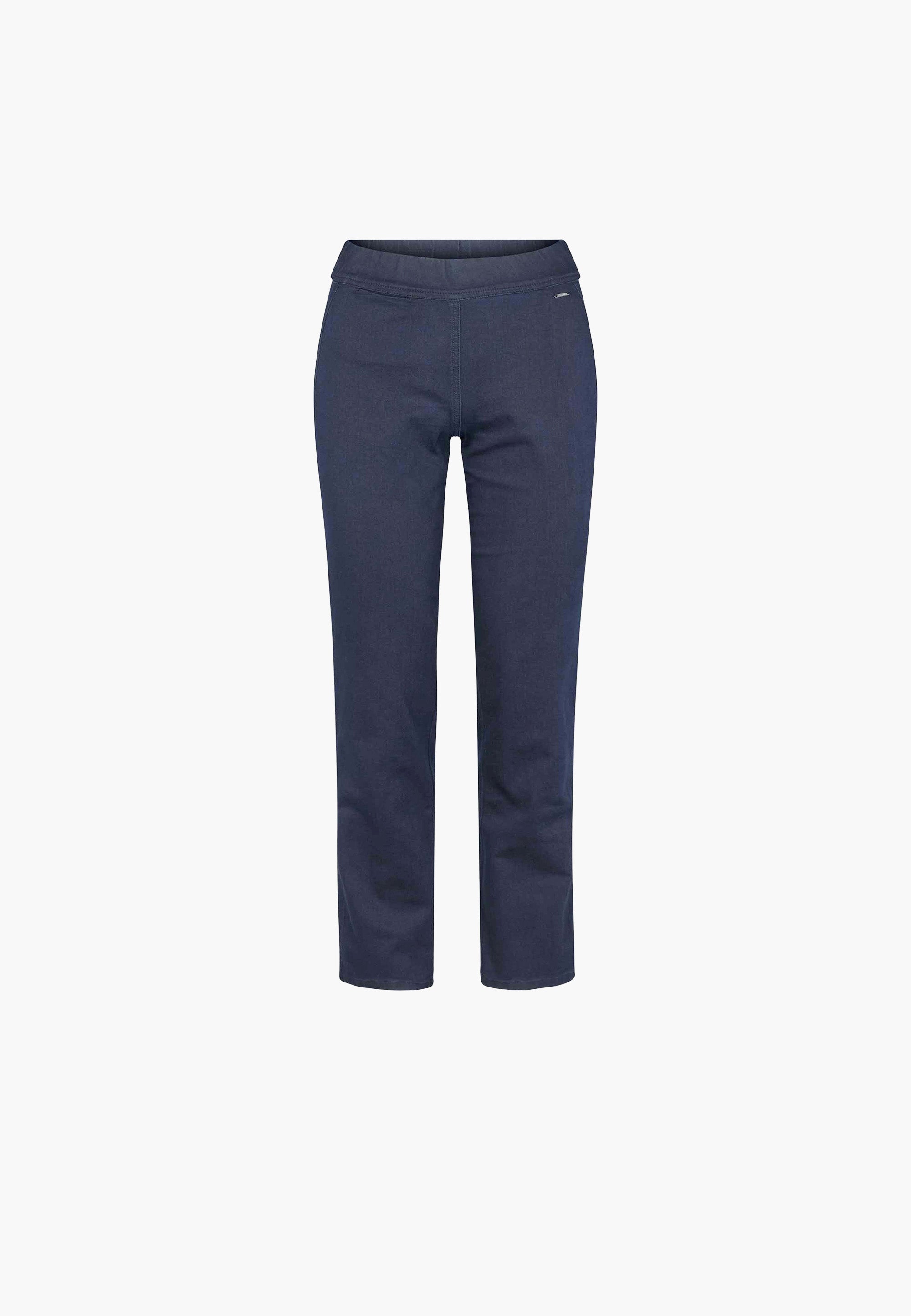 LAURIE  Serene Regular - Extra Short Length Trousers REGULAR Dunkelblauer denim