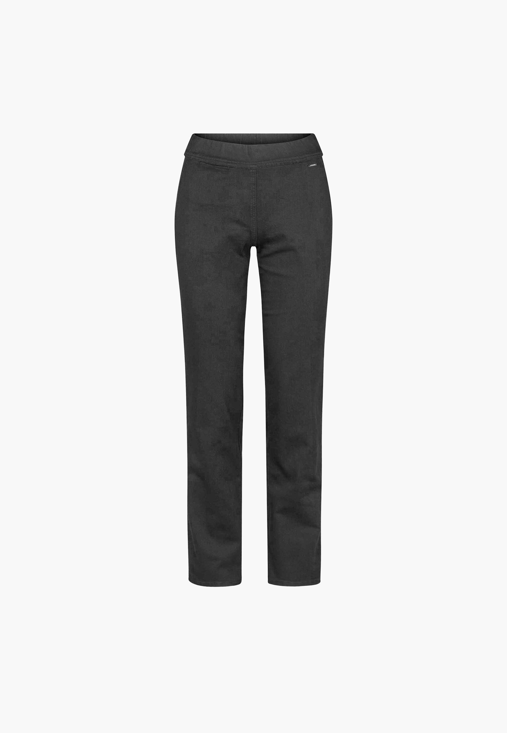LAURIE  Serene Regular - Medium Length Trousers REGULAR Schwarz
