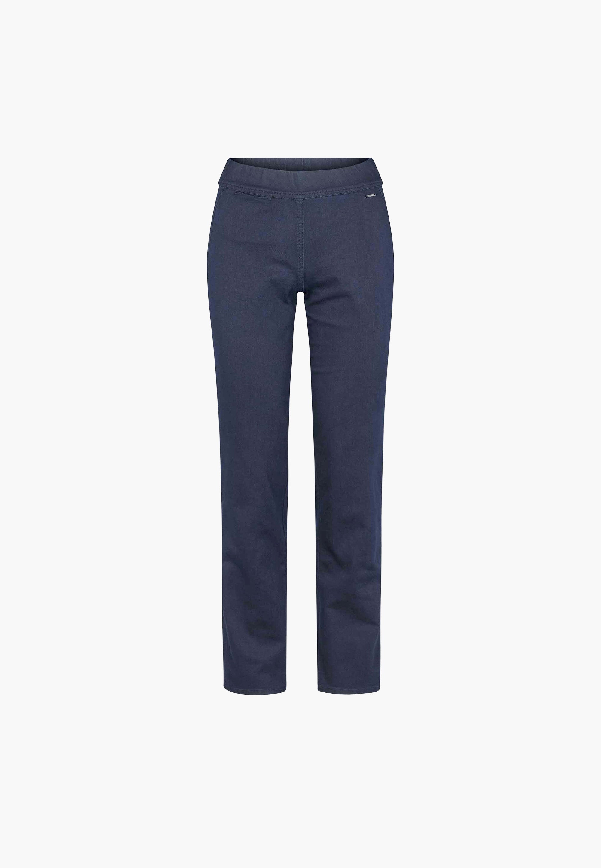 LAURIE  Serene Regular - Medium Length Trousers REGULAR Dunkelblauer denim