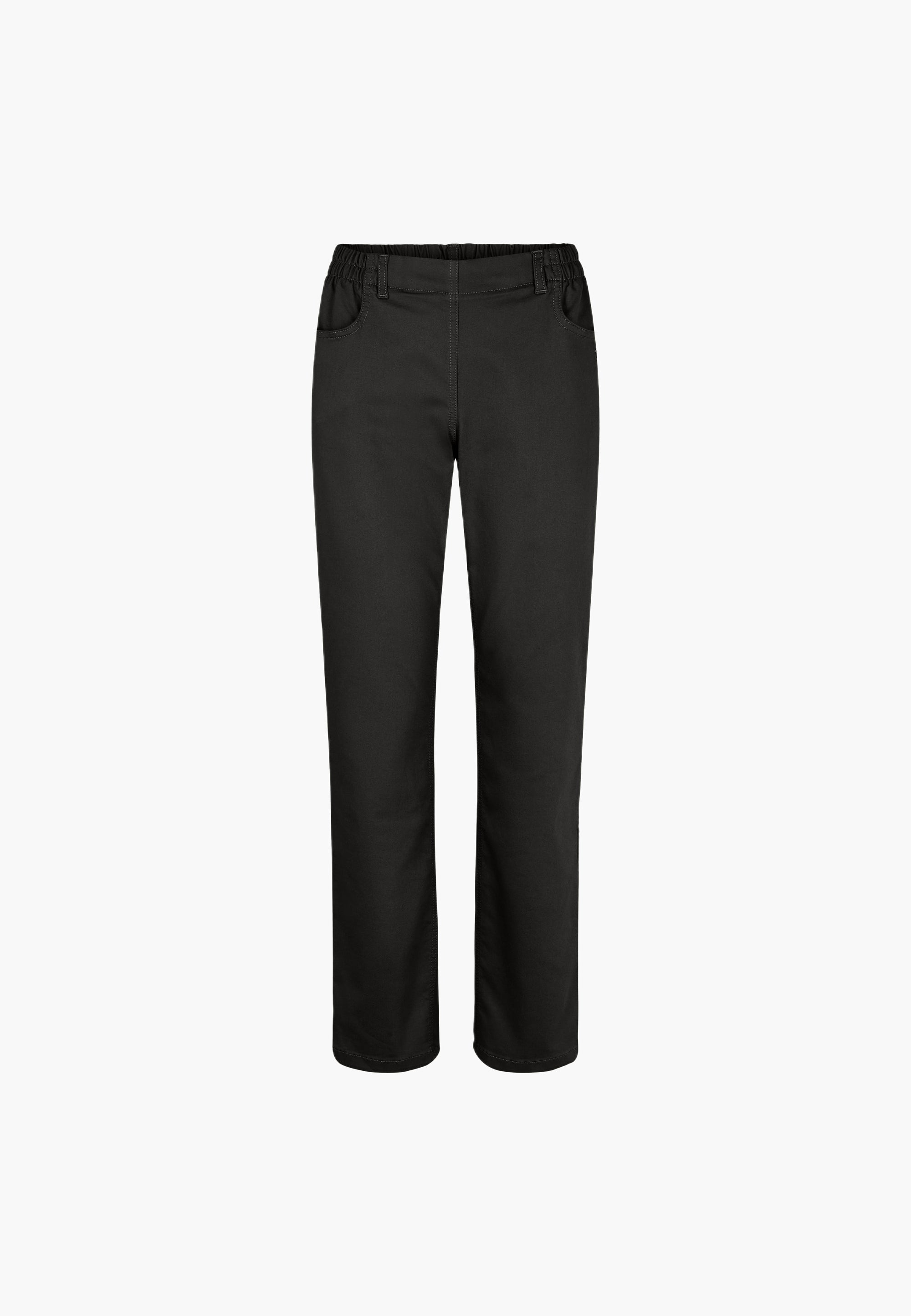 LAURIE  Violet Relaxed - Medium Length Trousers RELAXED Schwarz